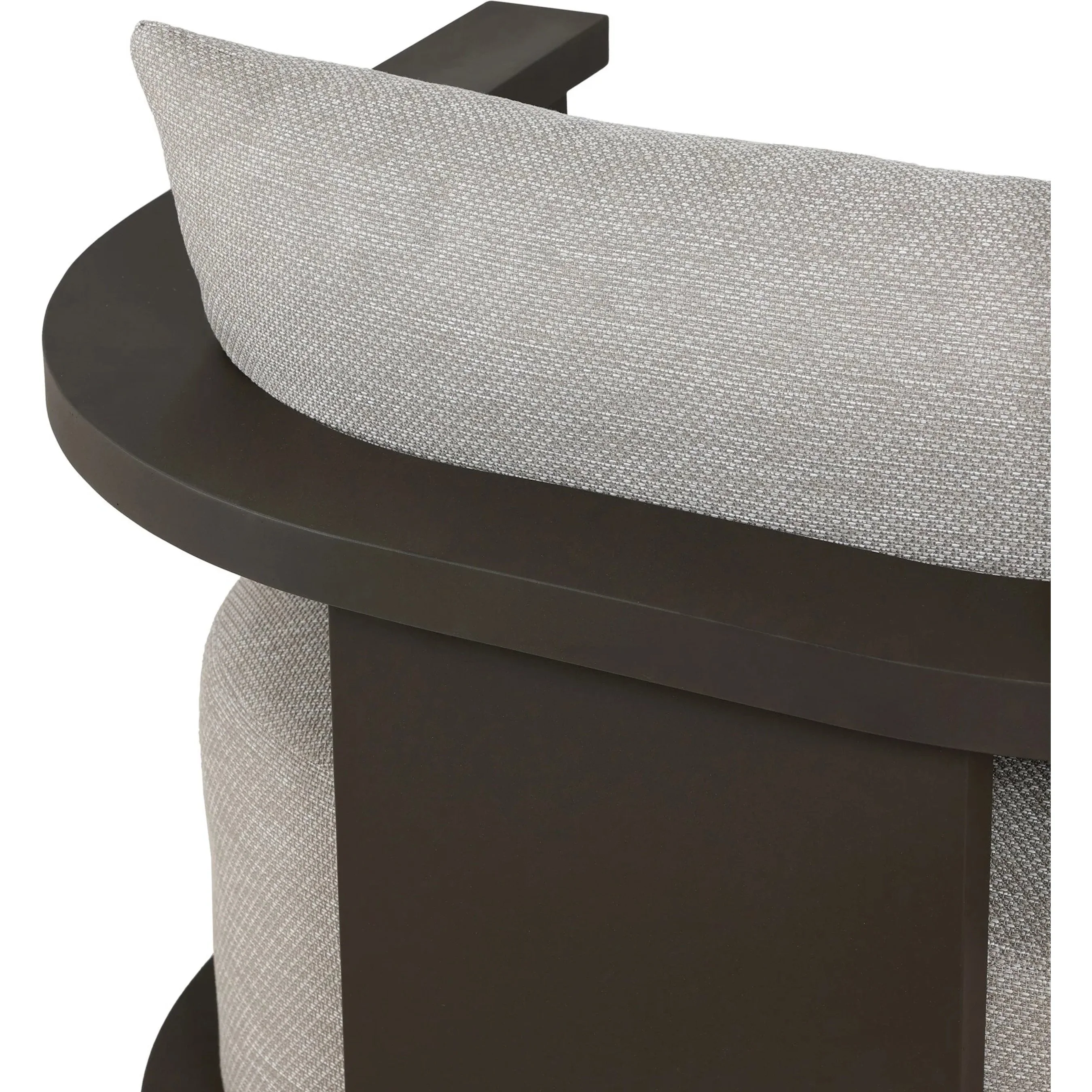 Tahana Outdoor Metal Swivel Chair - Image 11