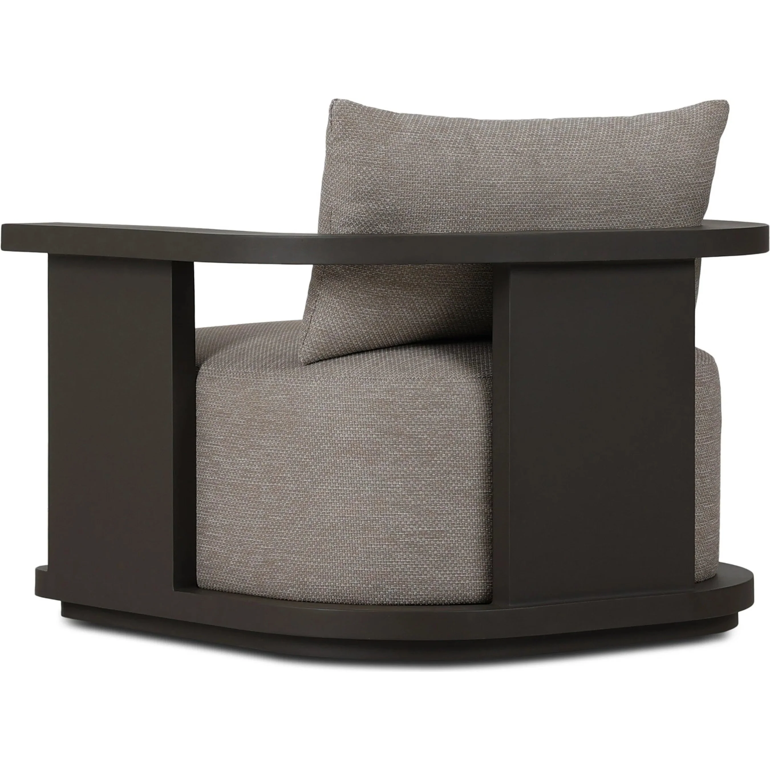 Tahana Outdoor Metal Swivel Chair - Image 5