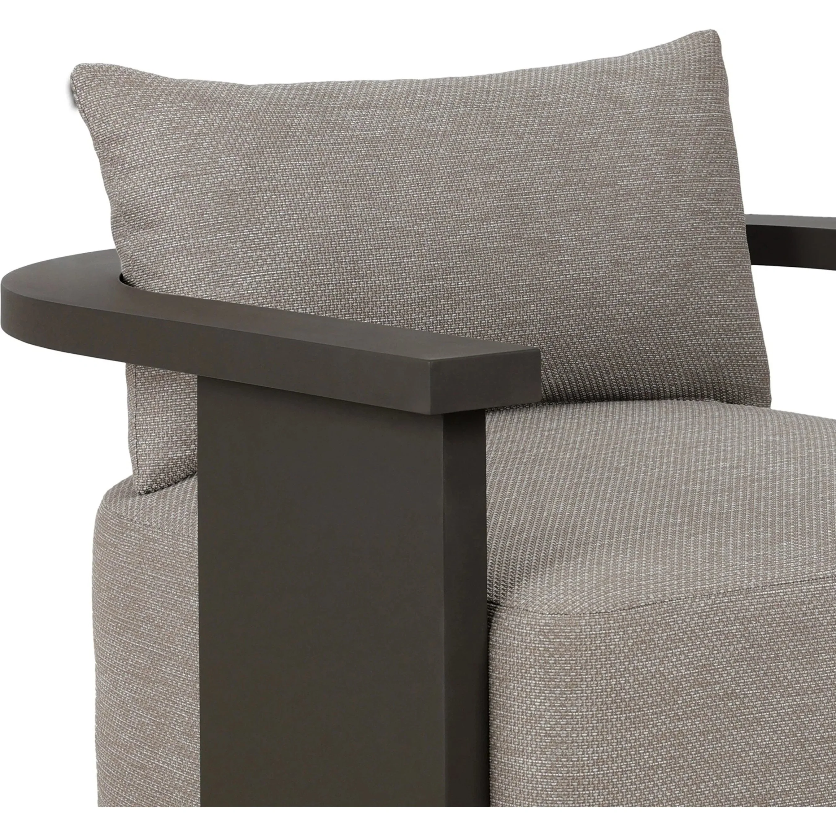 Tahana Outdoor Metal Swivel Chair - Image 7