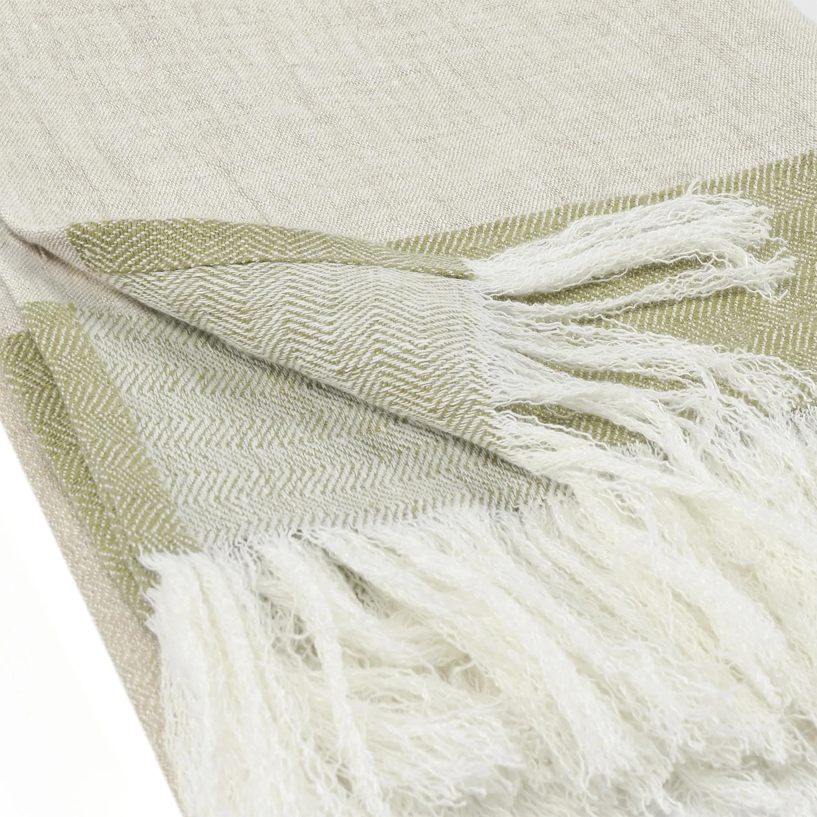 Talara 100% Belgian Linen Throw Blanket - Image 4