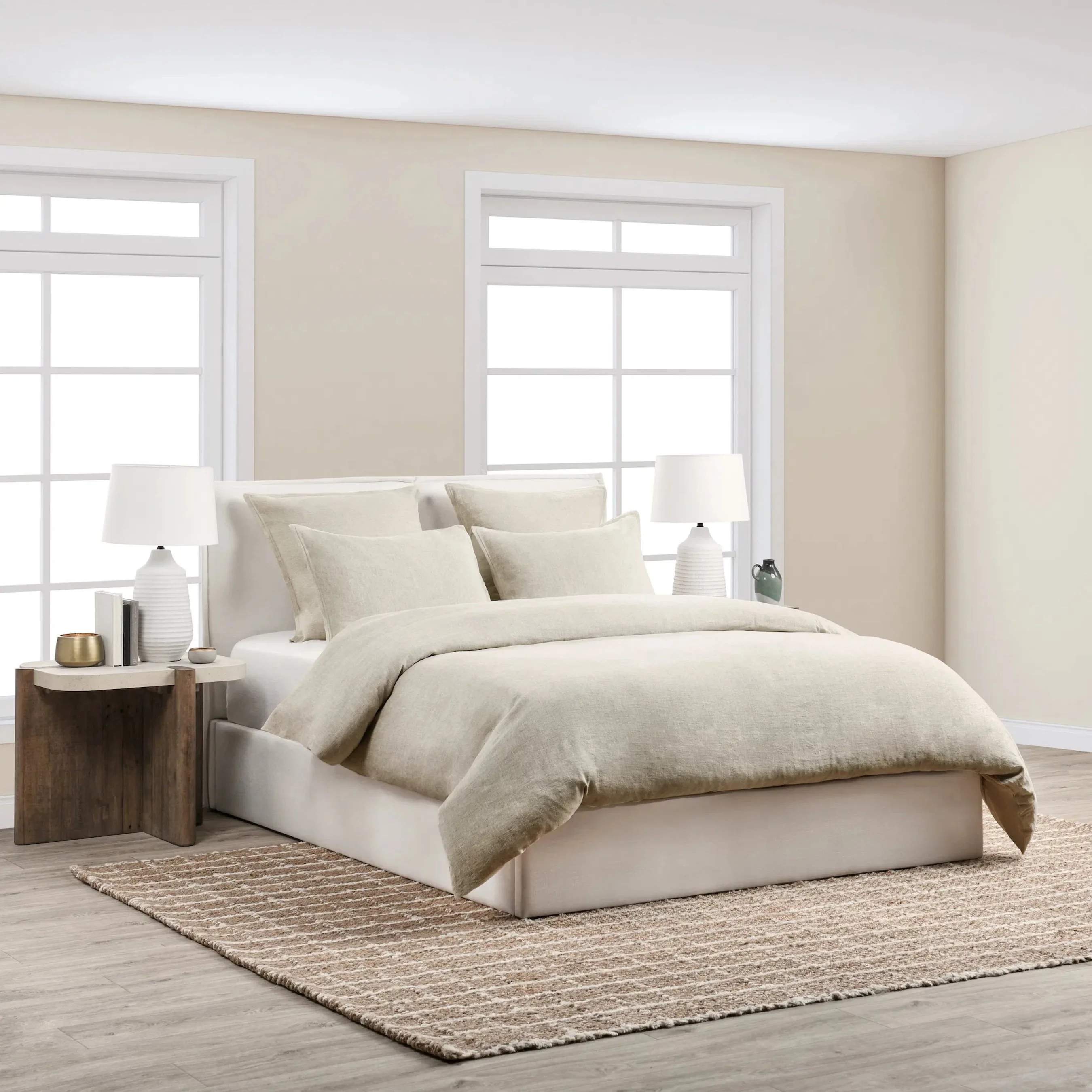Talia Cotton Linen Blend Pillow - Image 27