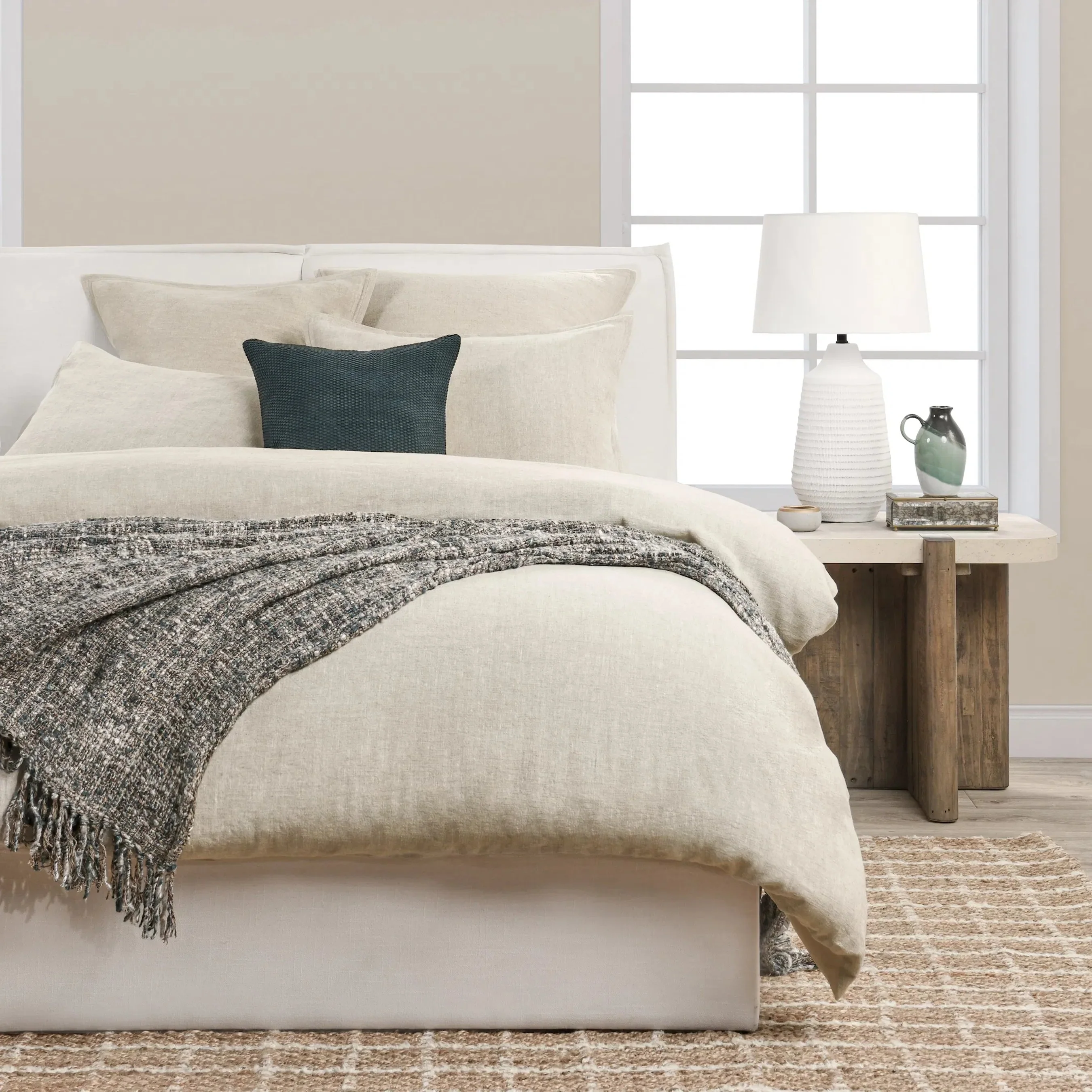 Talia Cotton Linen Blend Pillow - Image 33