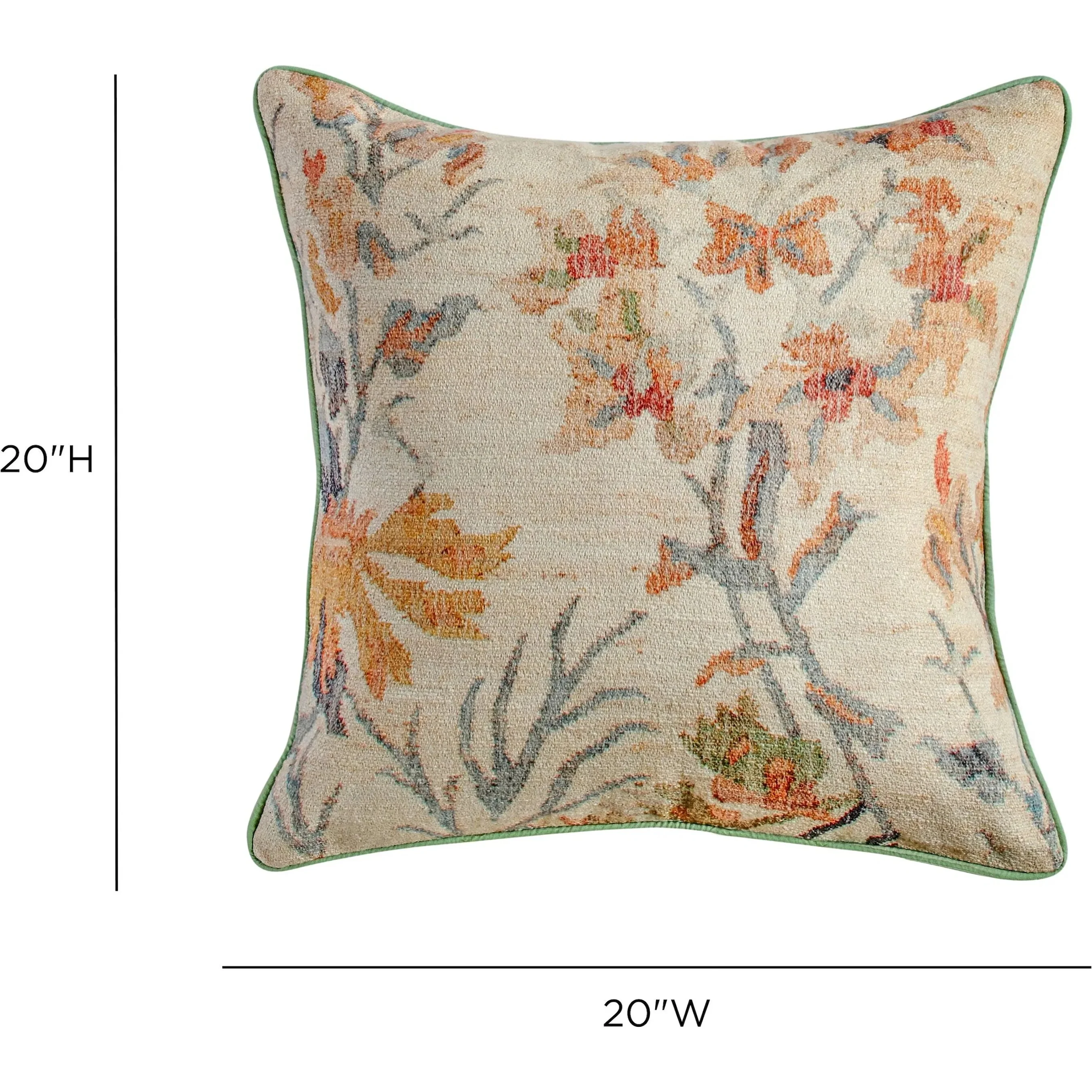 Taman Natural Throw Pillow - Image 4