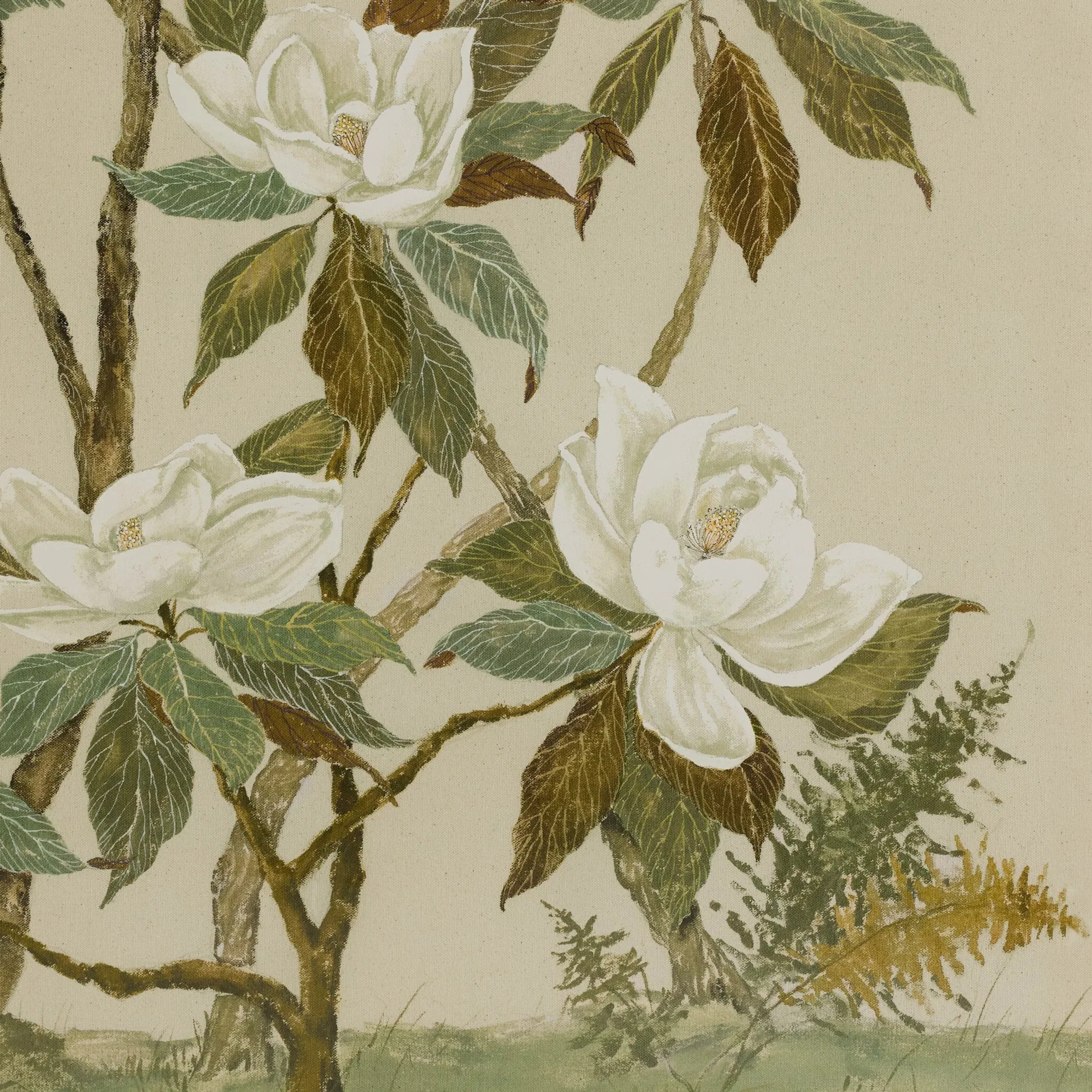 Tan Chinoiserie by Laurel-Dawn Latshaw - Image 4