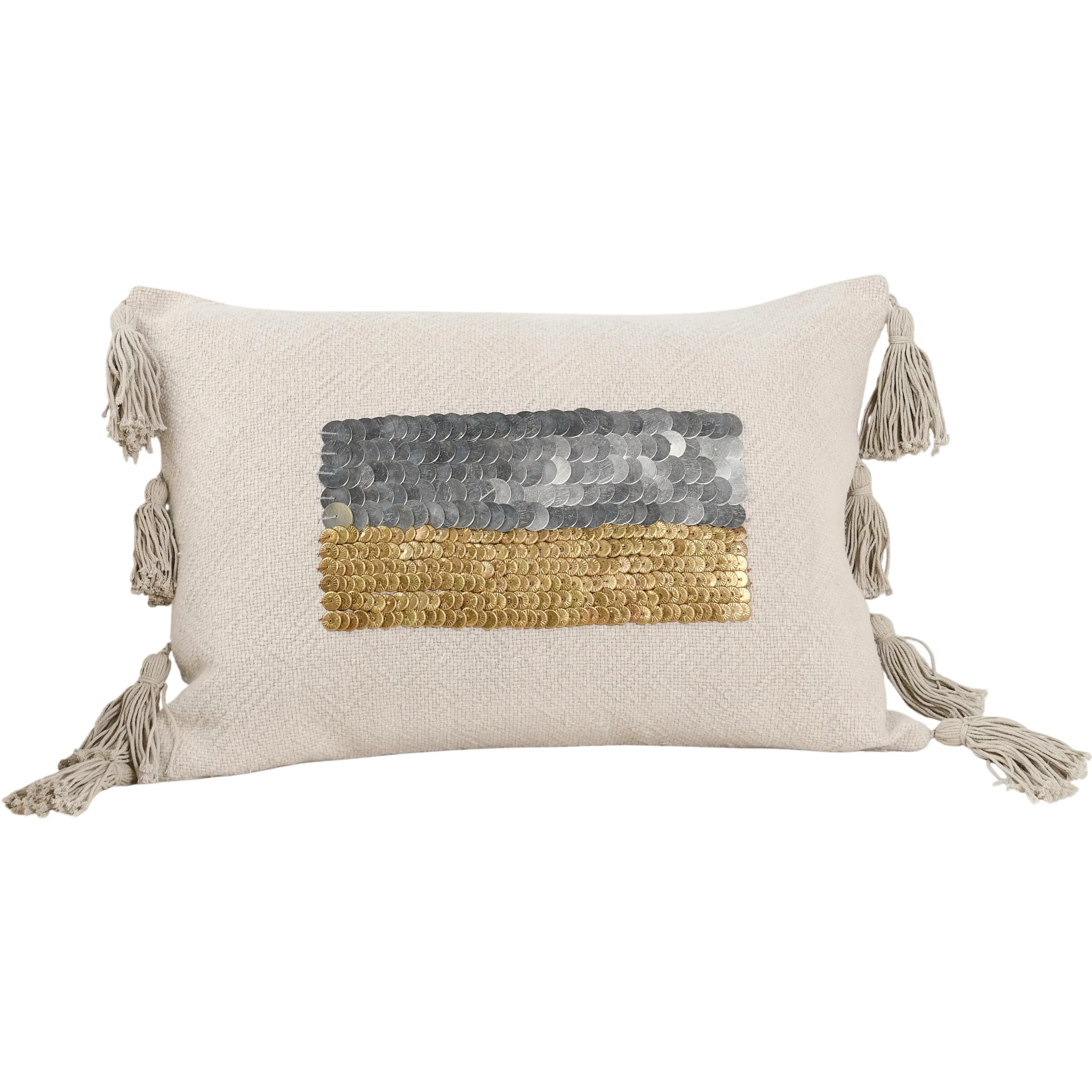 Tanga Linen Blend Throw Pillow