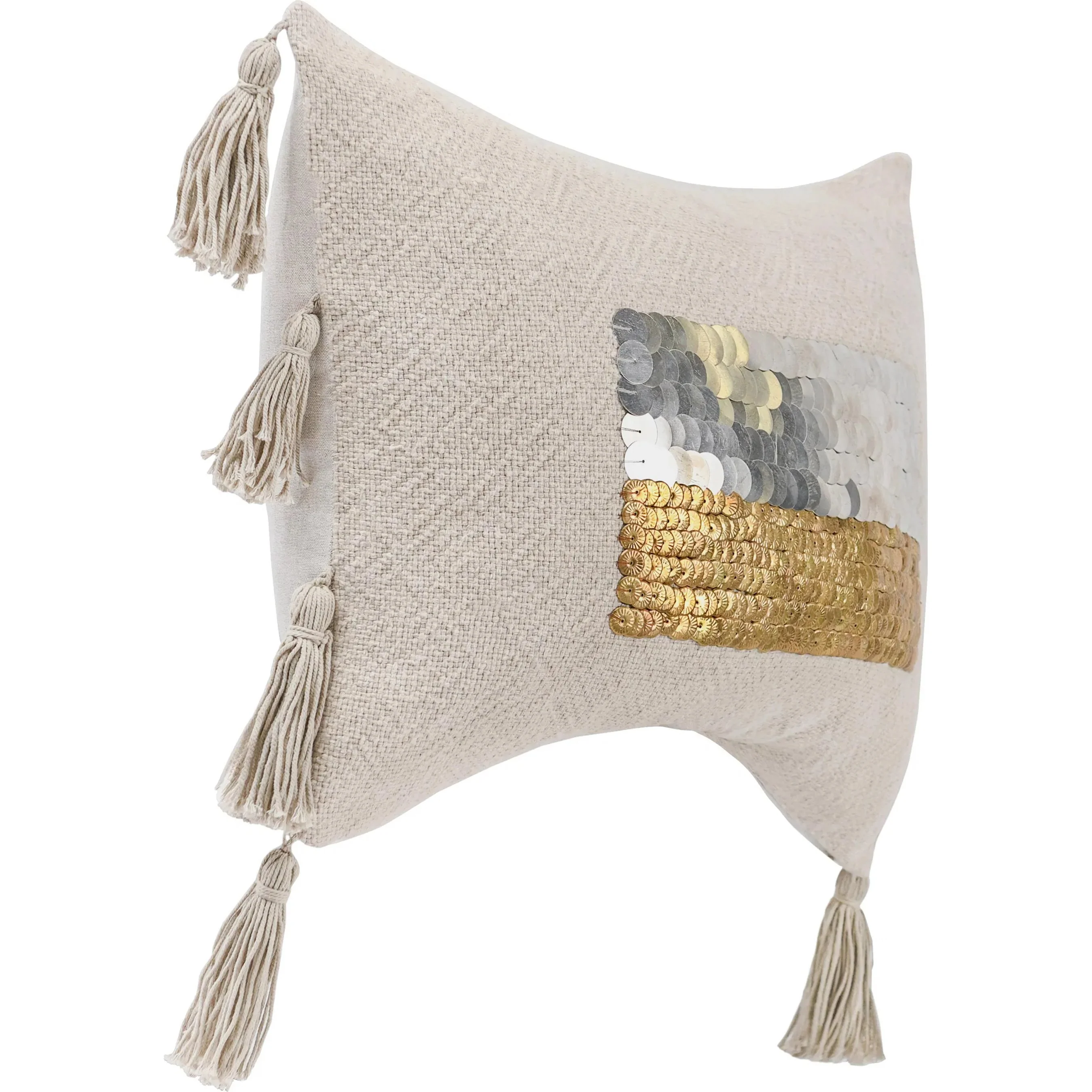 Tanga Linen Blend Throw Pillow - Image 4