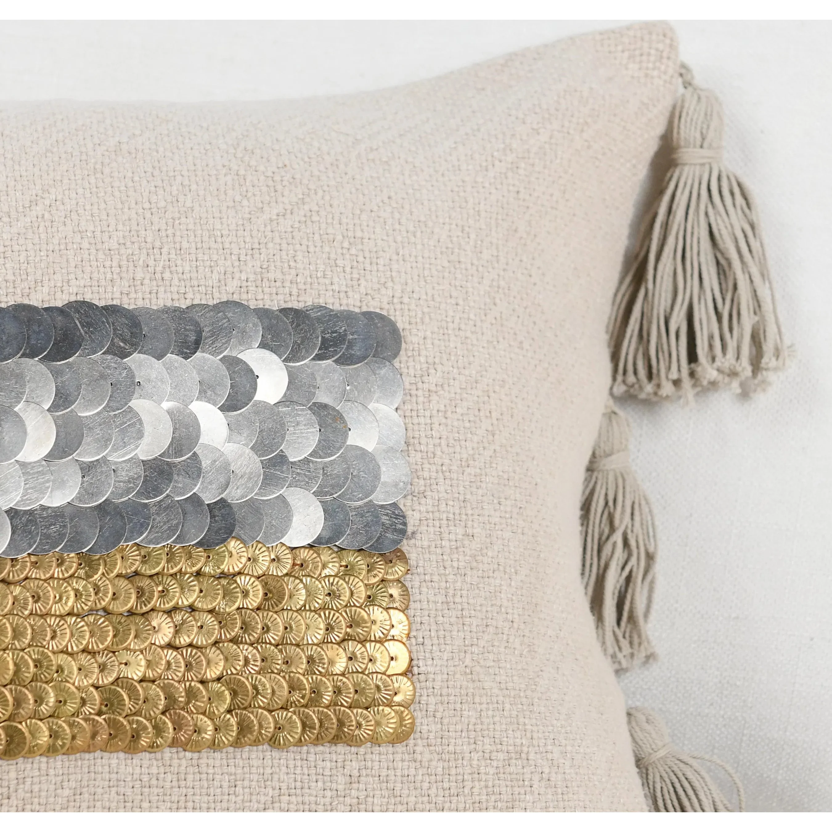 Tanga Linen Blend Throw Pillow - Image 6