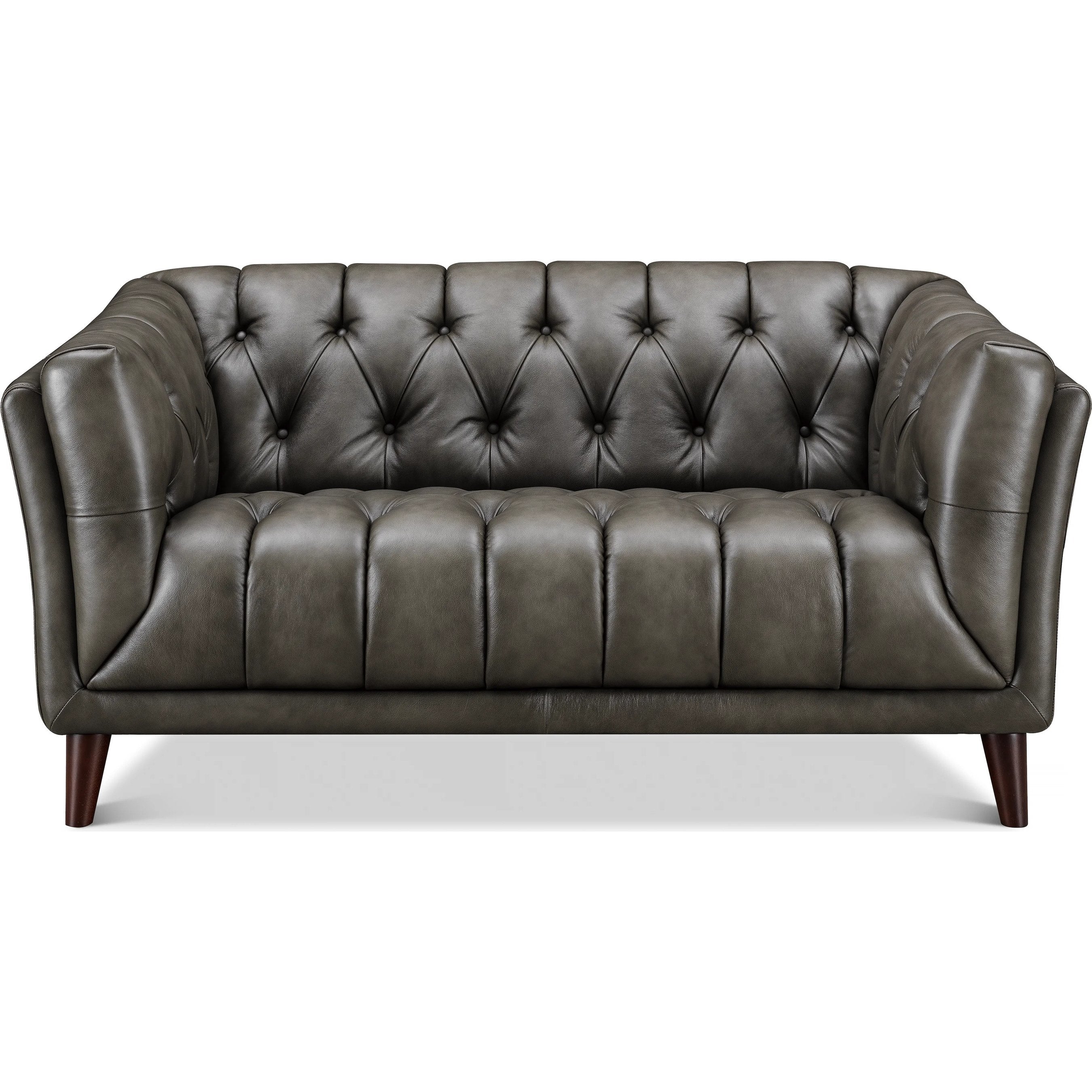 Targa 2-Seat Leather Sofa - Image 2