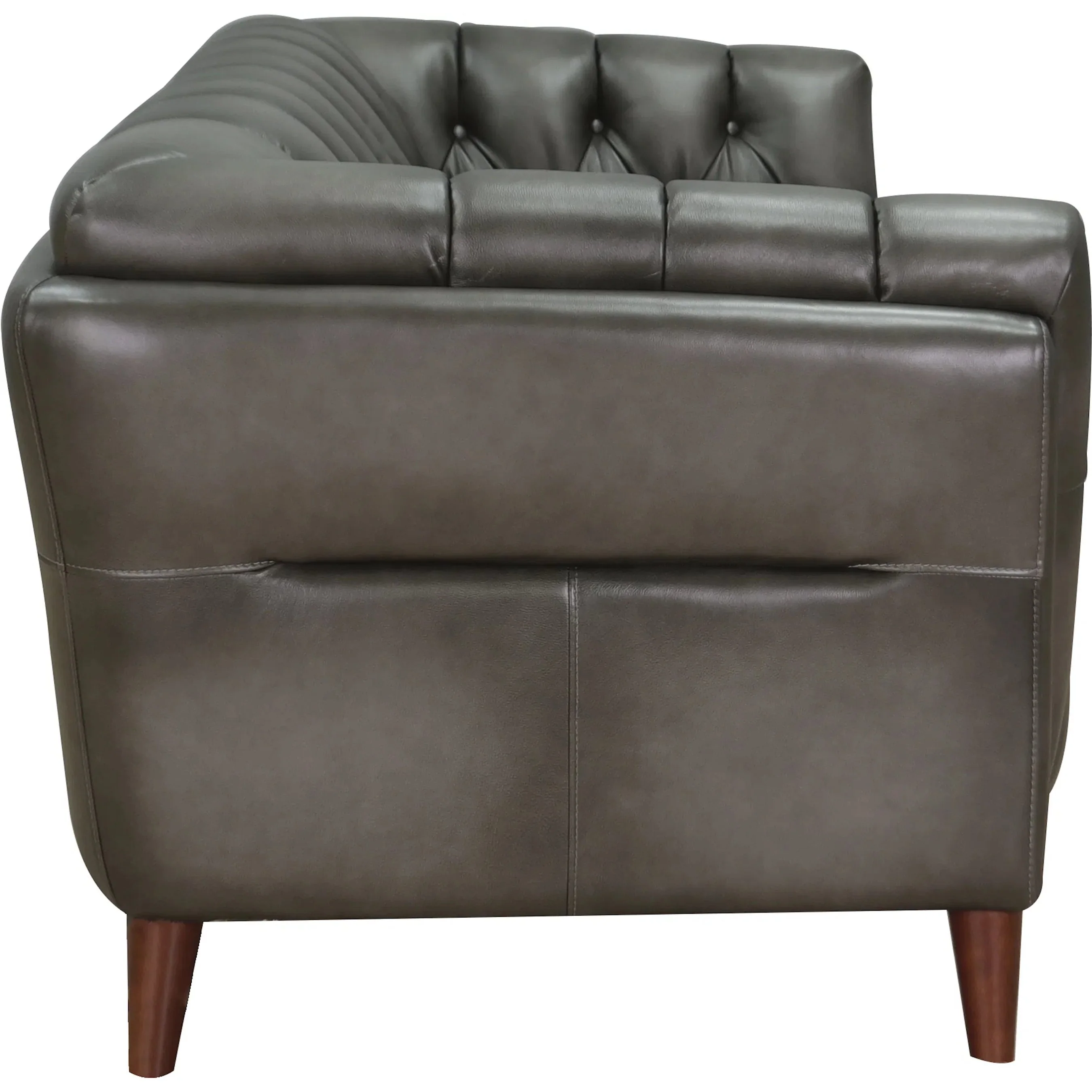 Targa 3-Seat Leather Sofa - Image 3