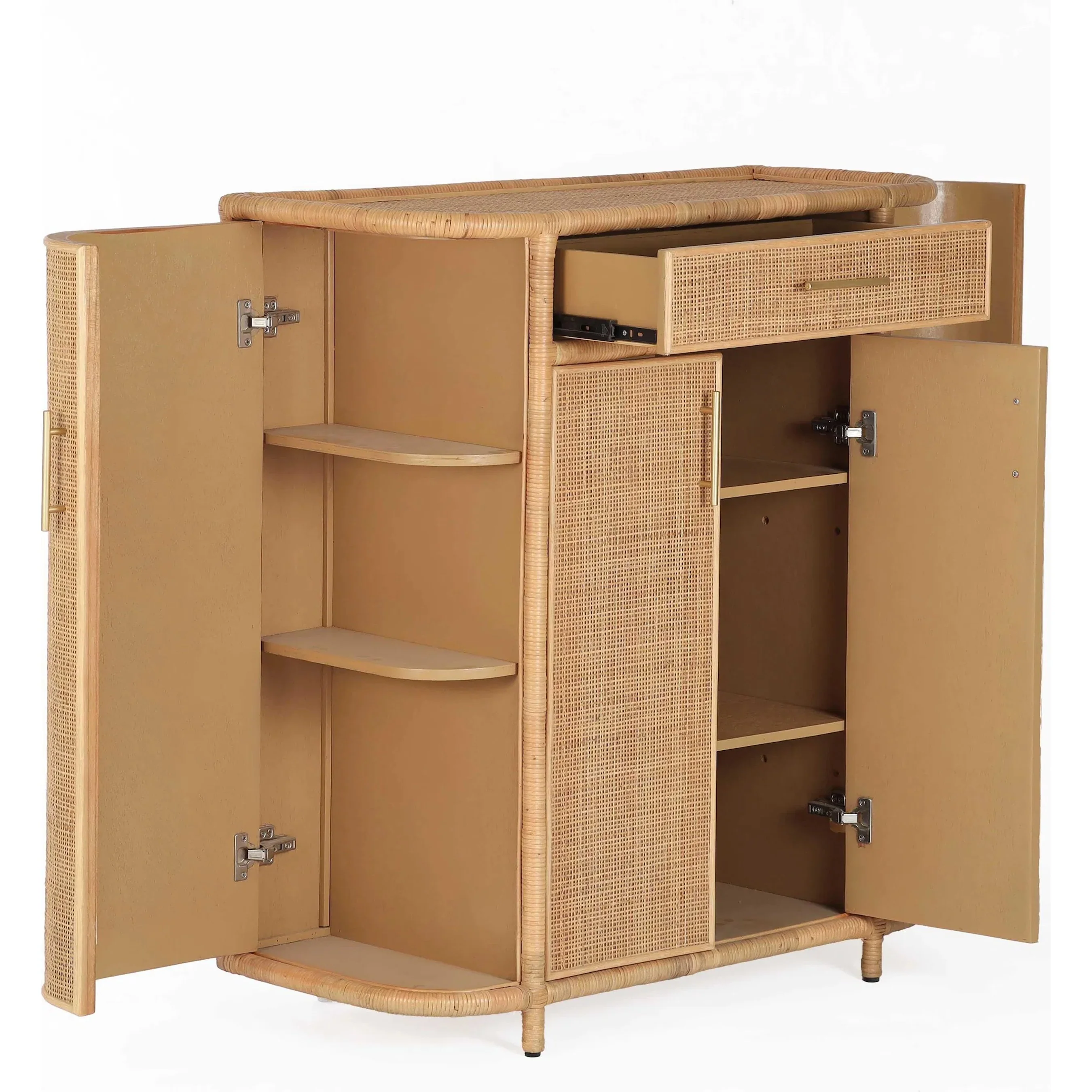 Tarot Rattan Bar Cabinet - Image 2