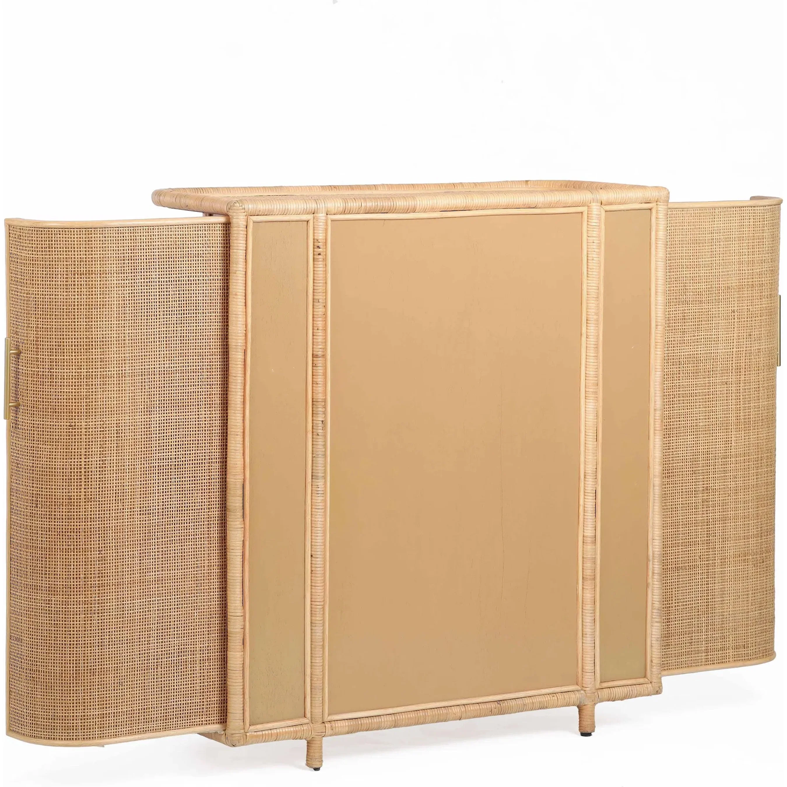 Tarot Rattan Bar Cabinet - Image 7