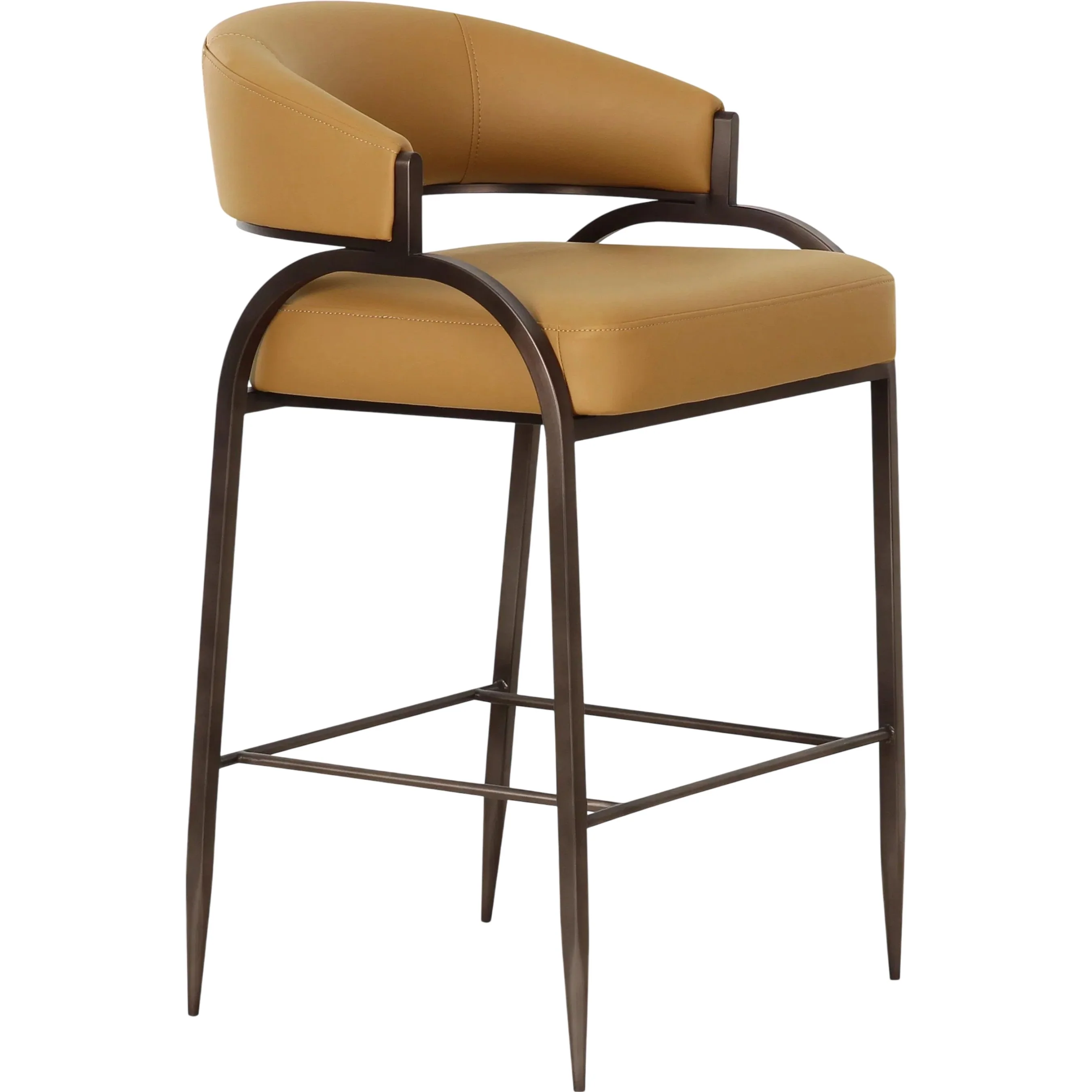 Tatum Performance Vegan Leather Counter Stool - Image 2