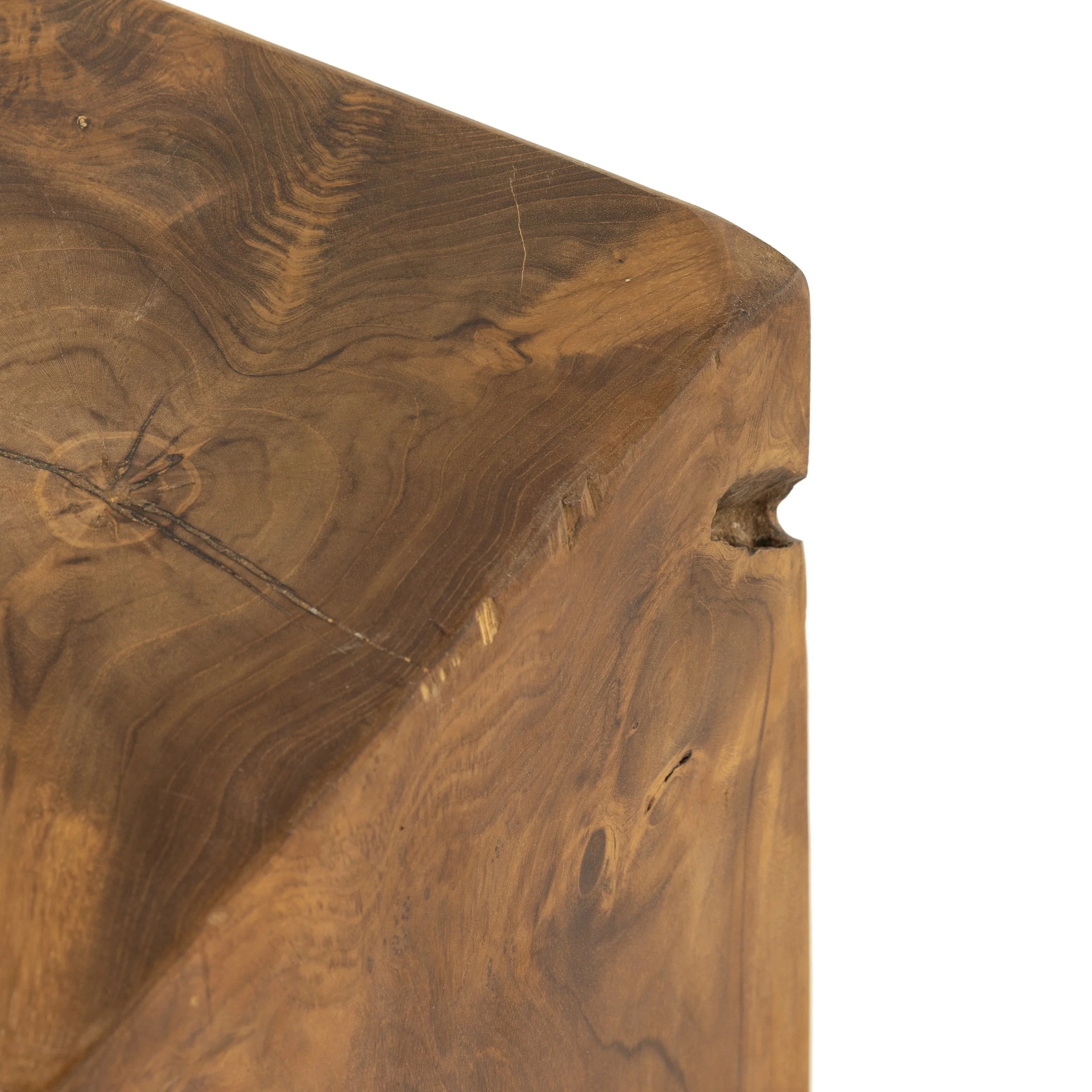 Teak Square Stool - Image 18