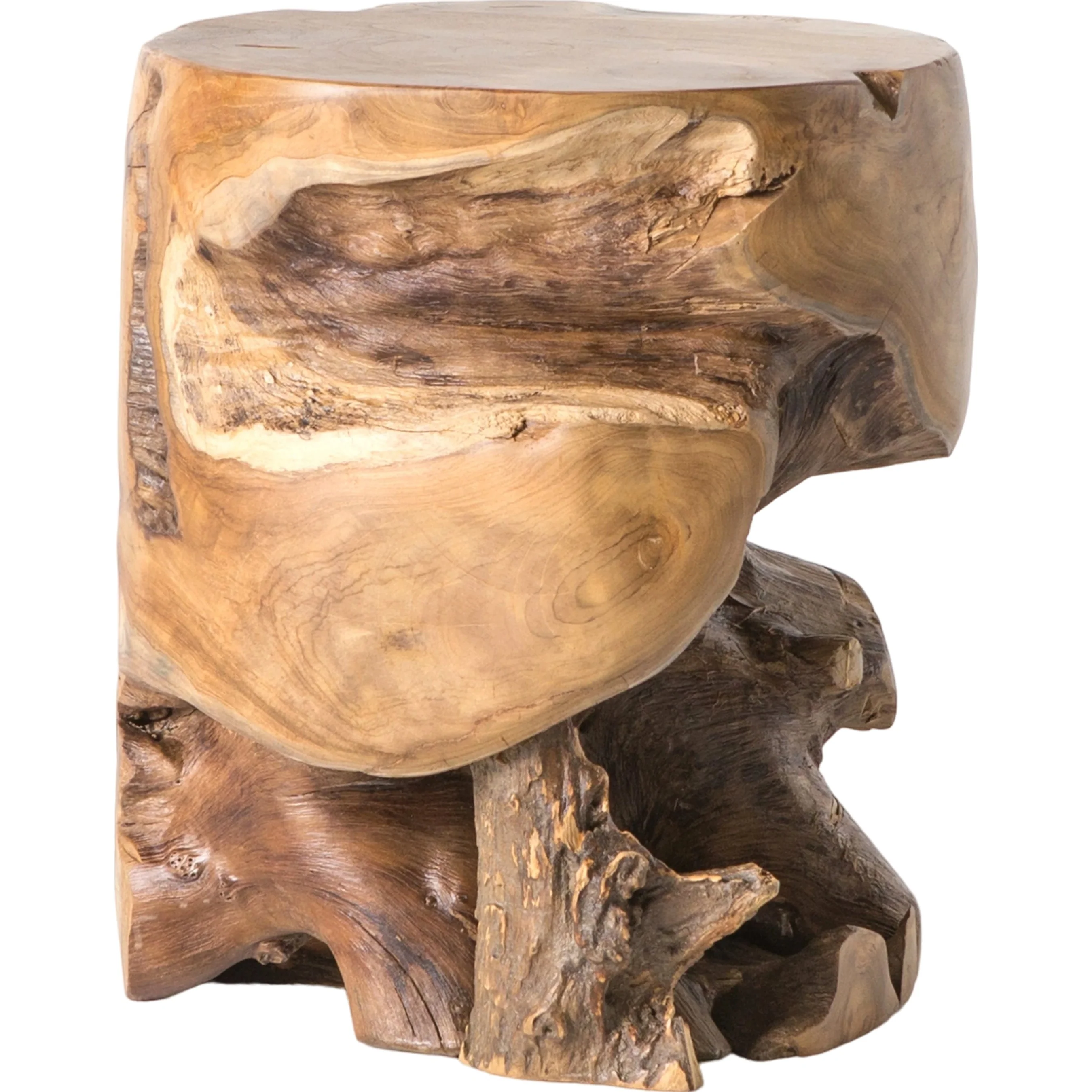 Teak Stool - Image 2