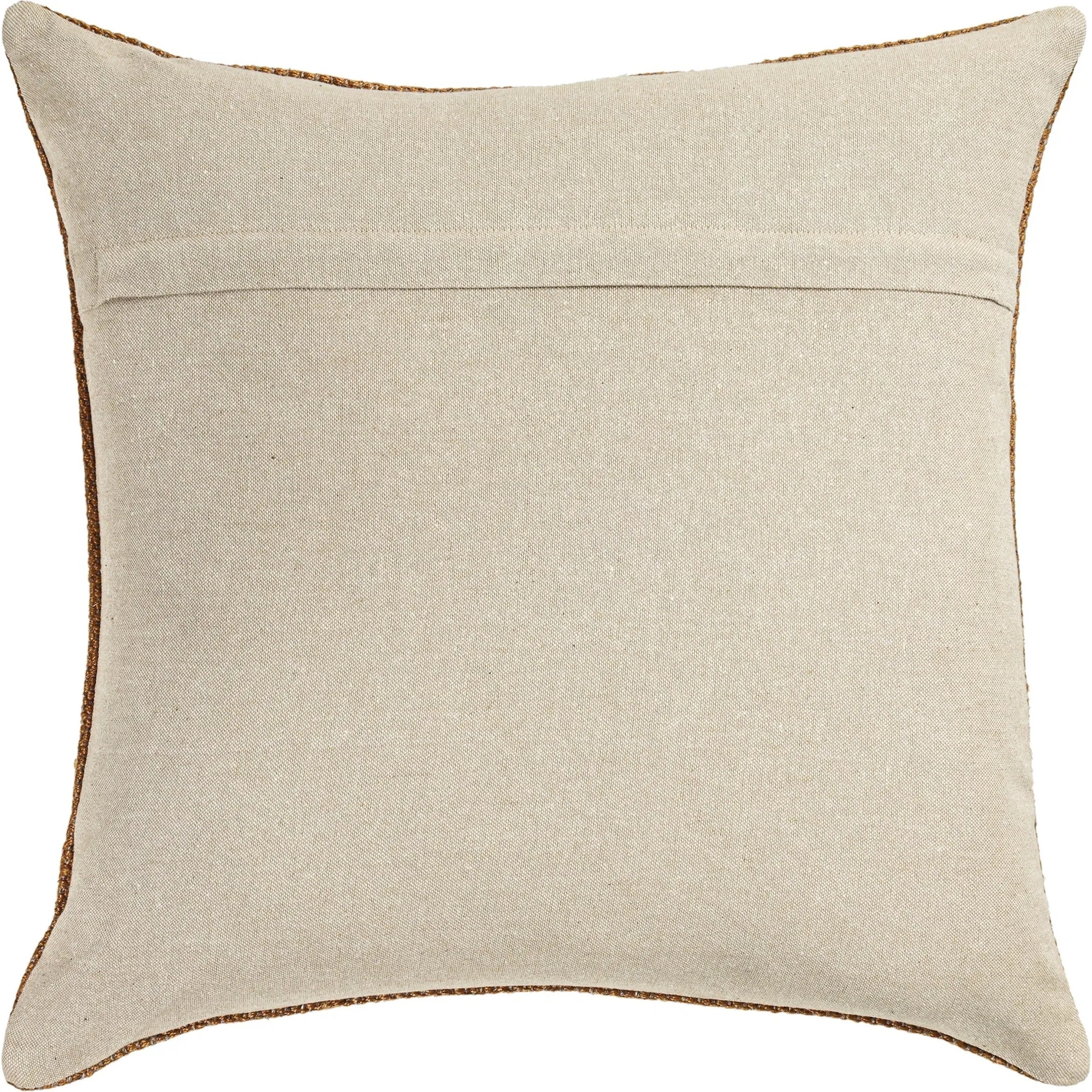 Terra Square Kilim Throw Pillow - Image 3