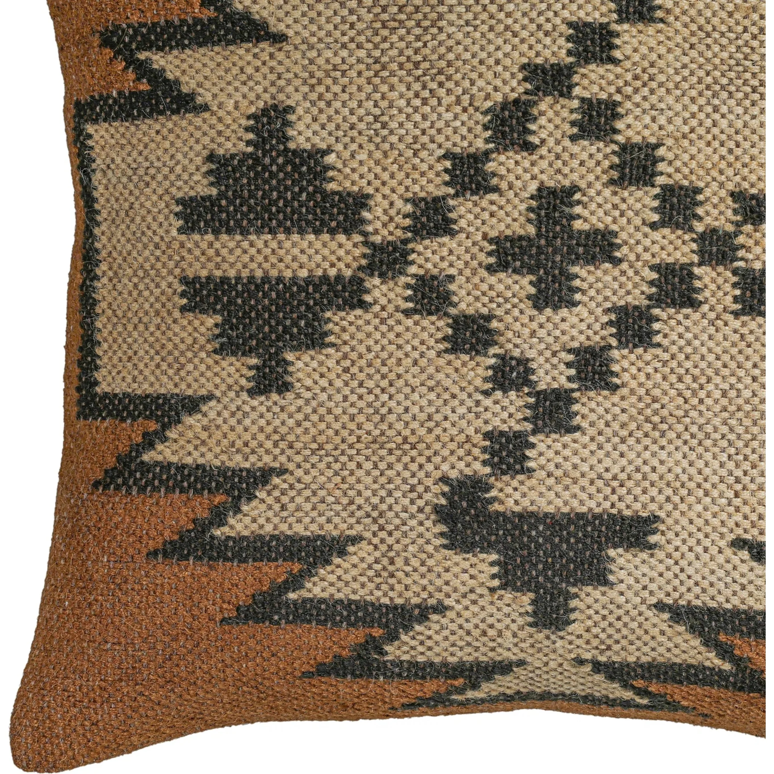 Terra Square Kilim Throw Pillow - Image 5
