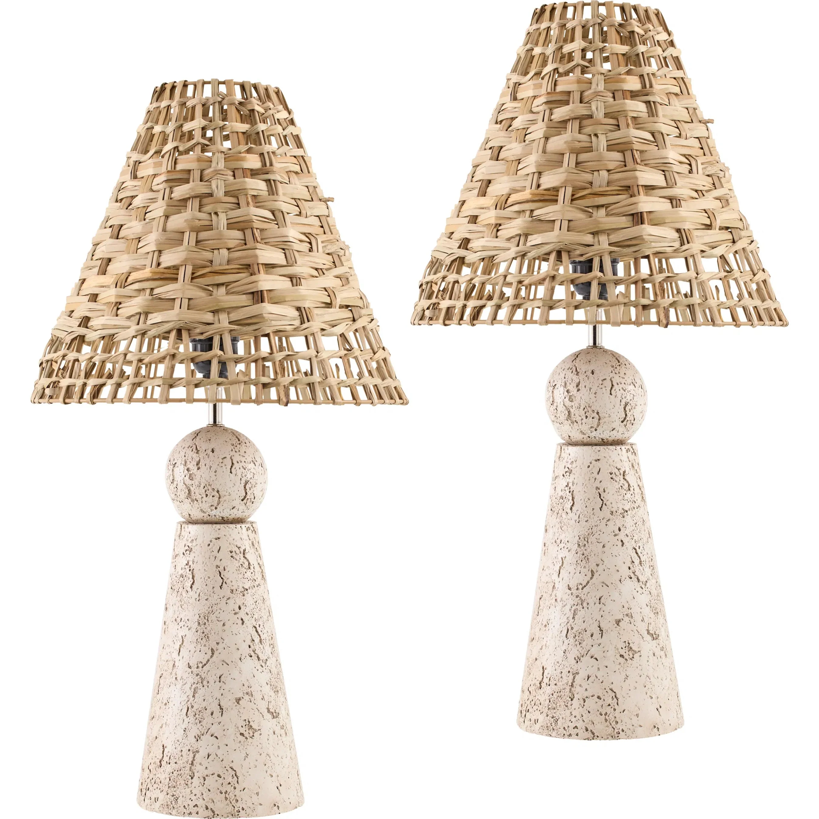 Teslin Accent Table Lamp (Set of 2) - Image 2