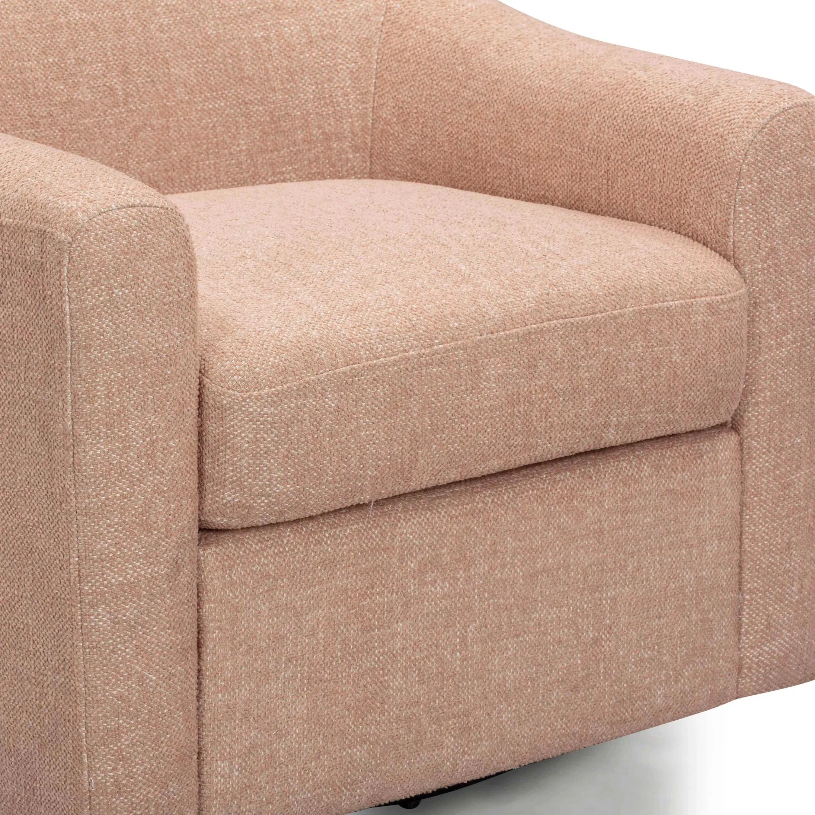 Thao Basketweave Swivel Chair - Image 8