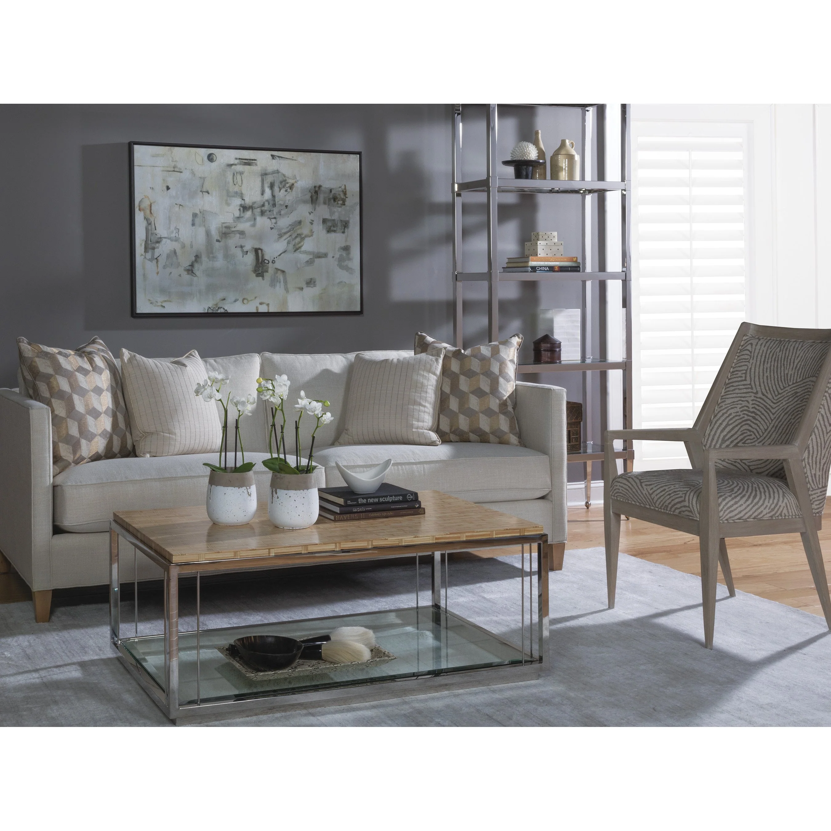 Thatch Rectangular Cocktail Table - Image 4