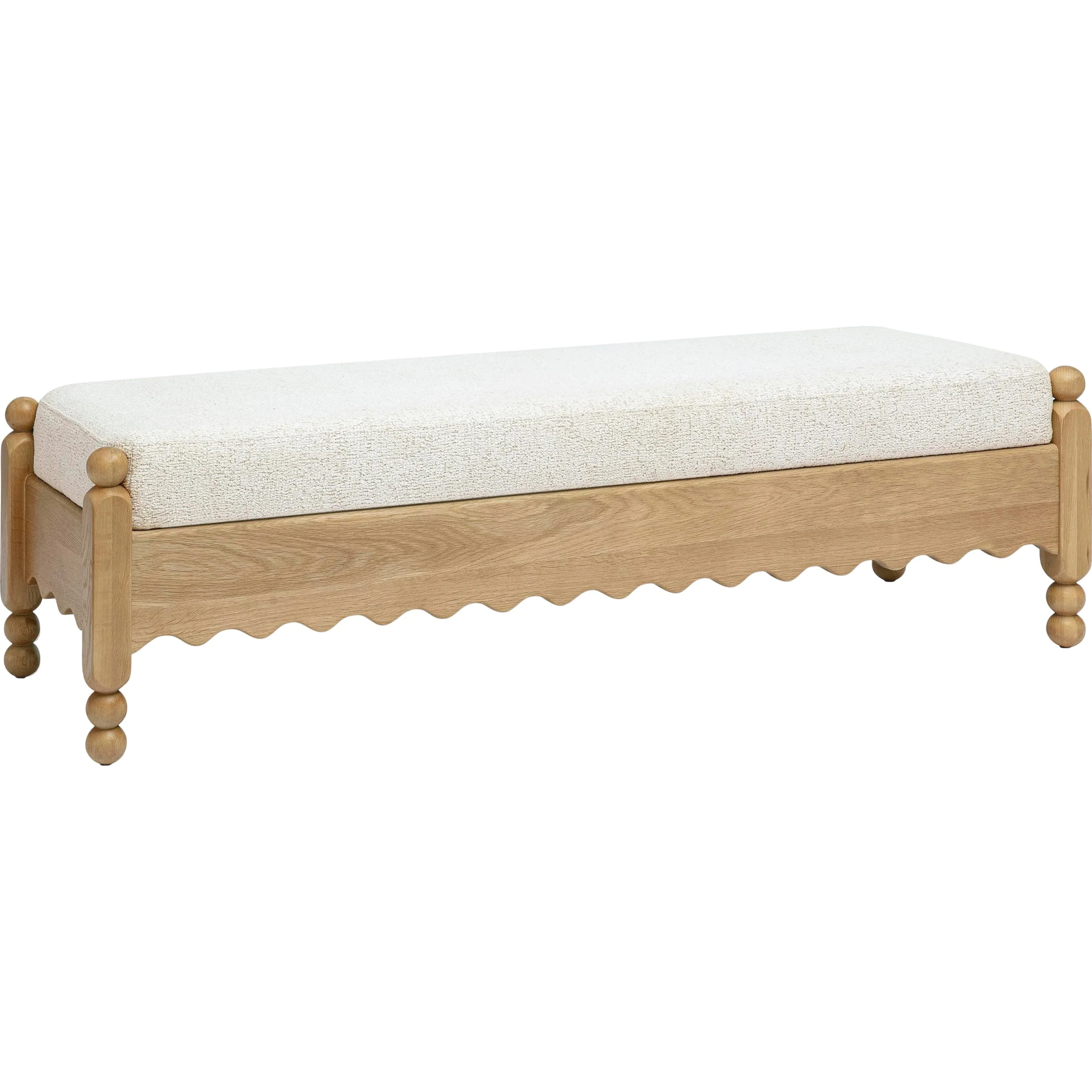 Thelma Performance Basketweave Bench