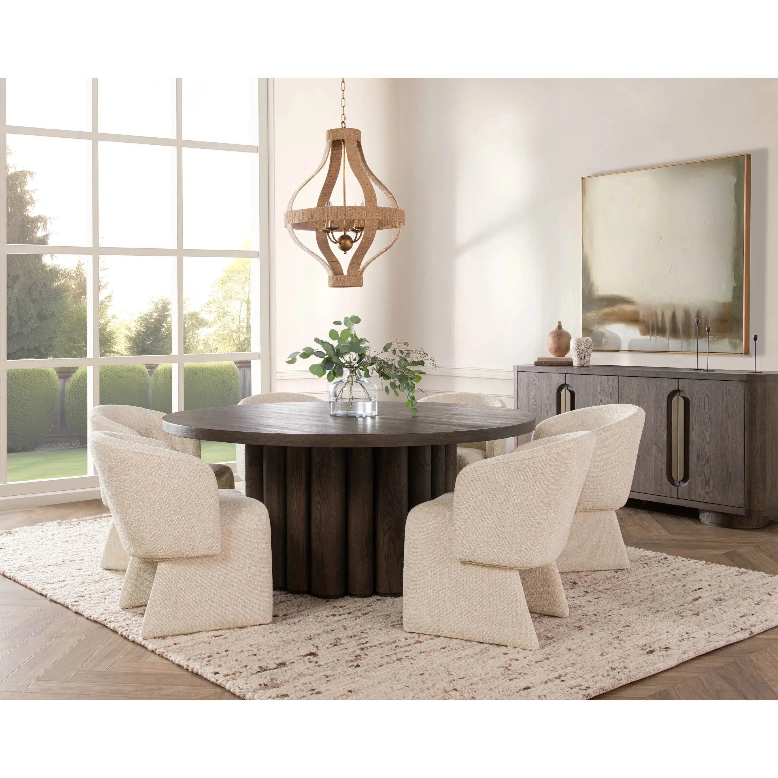 Tiber Round Dining Table - Image 32
