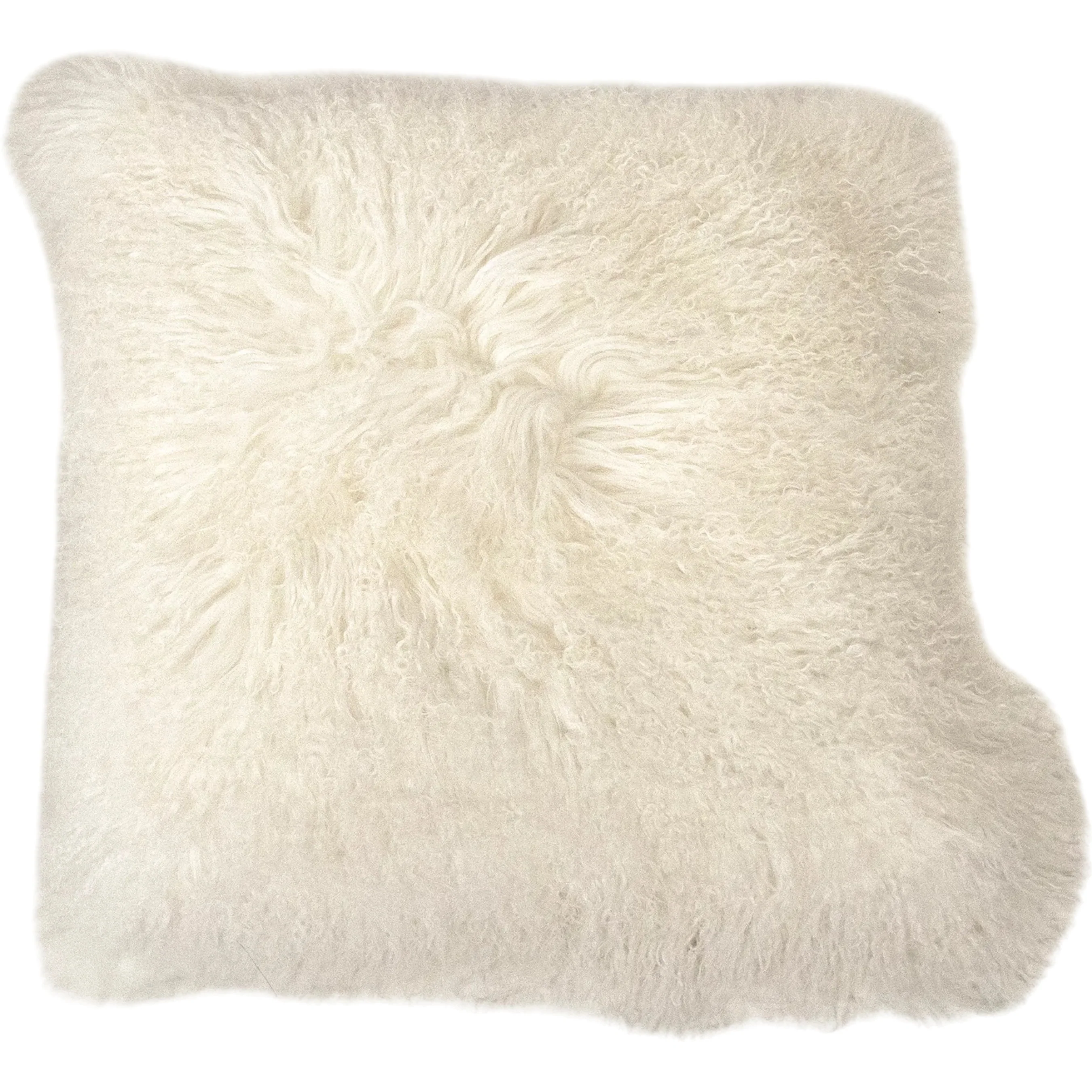 Tibetan Black Lamb Fur Pillow - Image 4