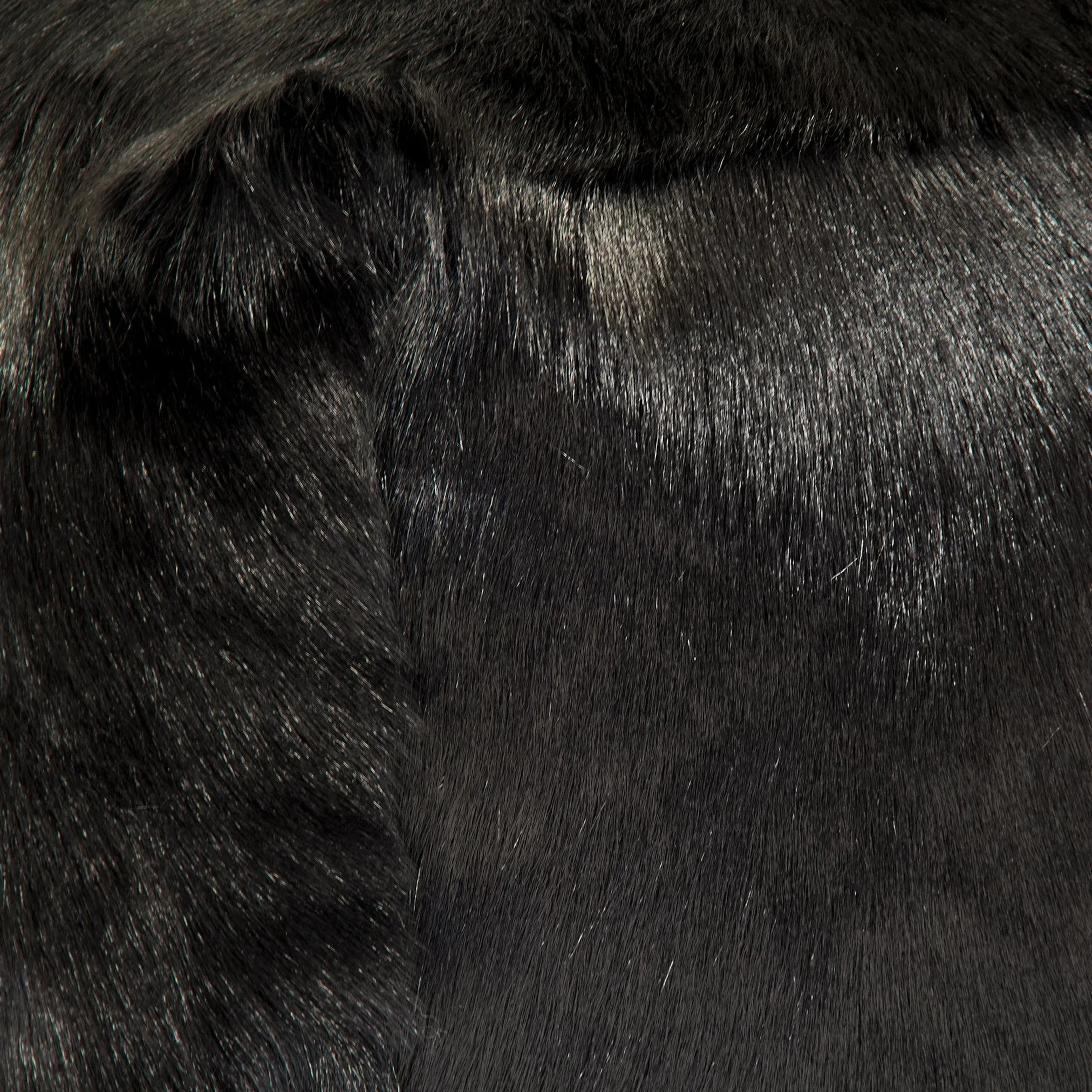 Tibetan Goat Fur Pouf - Image 13