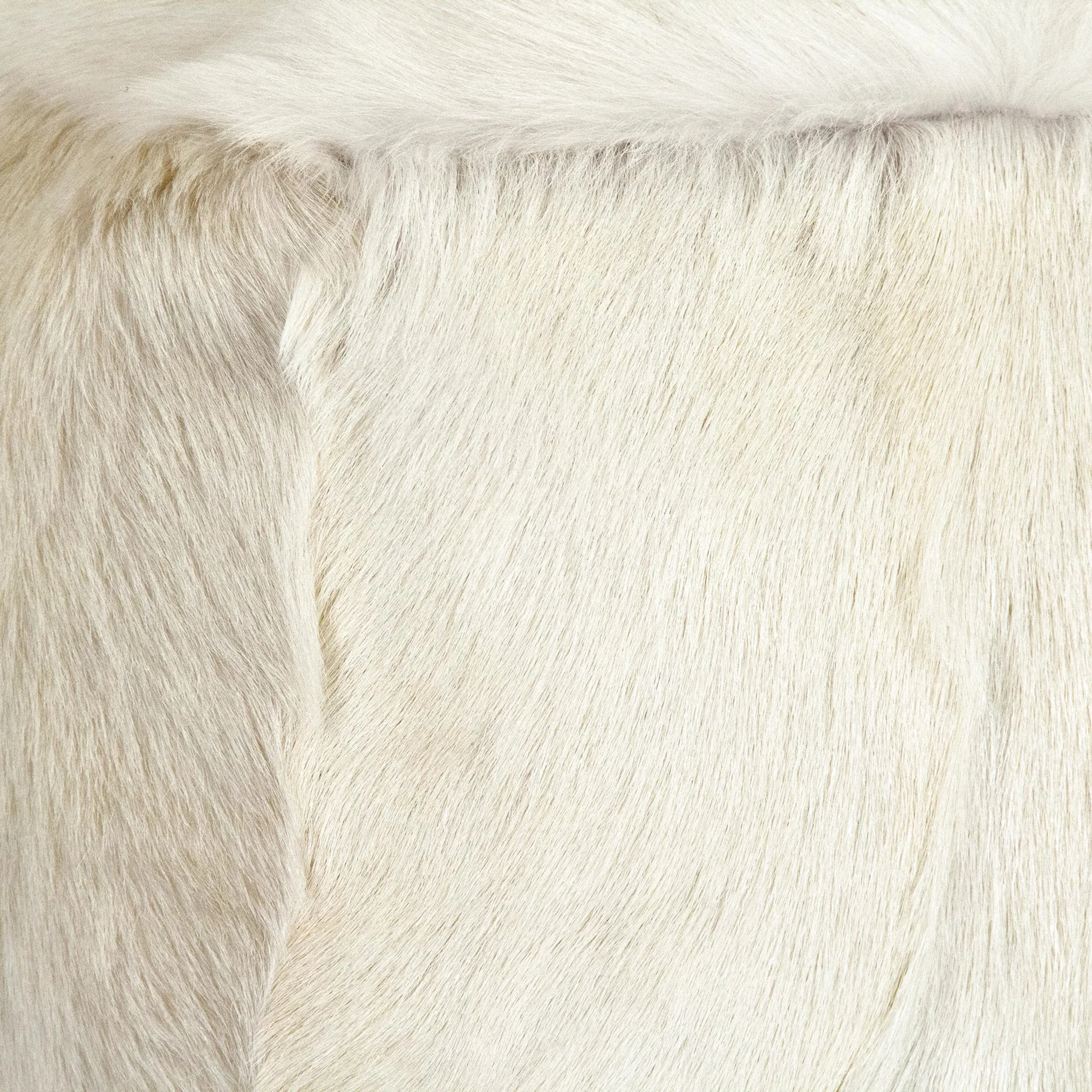 Tibetan Goat Fur Pouf - Image 16