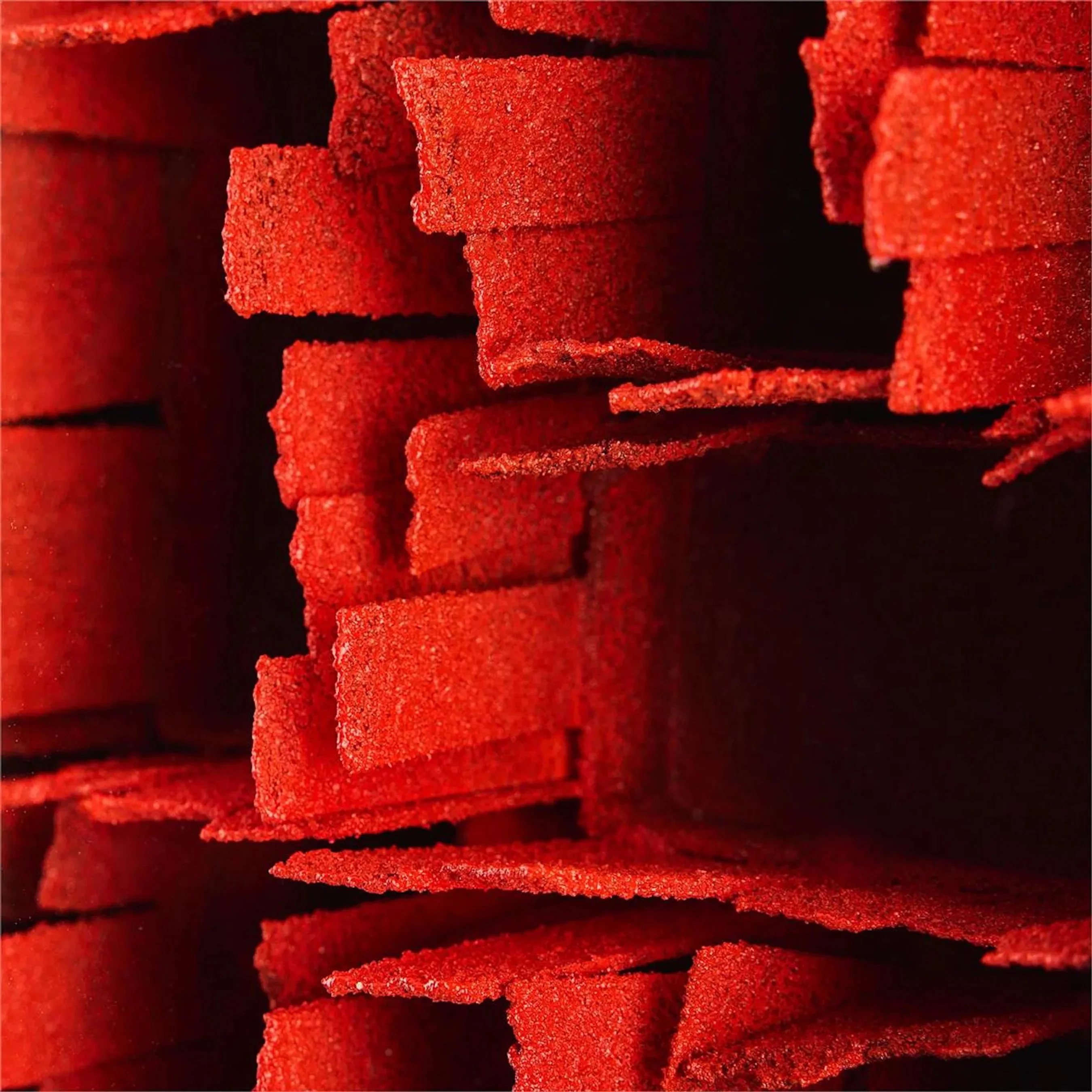 Tony Fey's Weathered Geometry, Red - Image 3