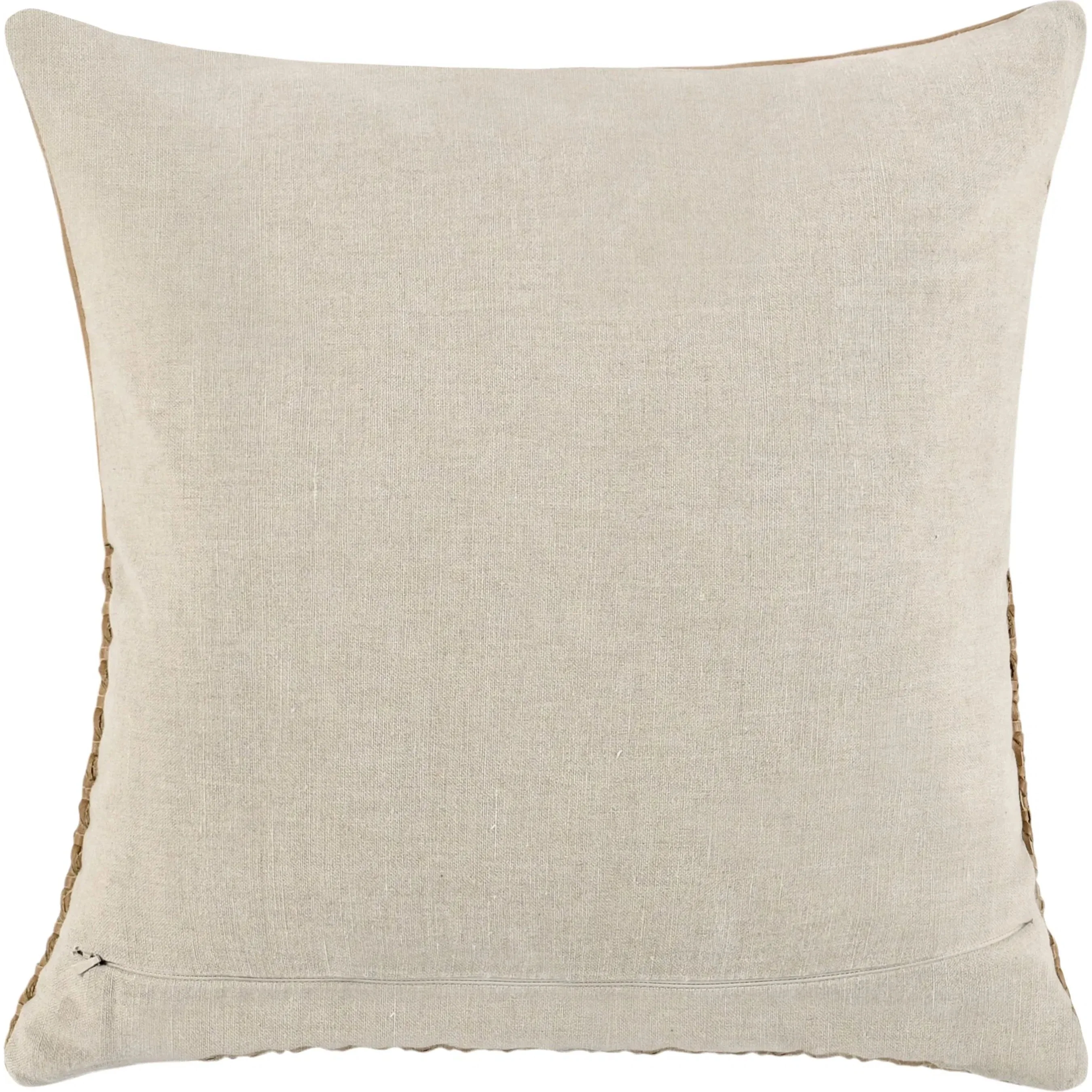 Toscano Genuine Leather Throw Pillow - Image 5