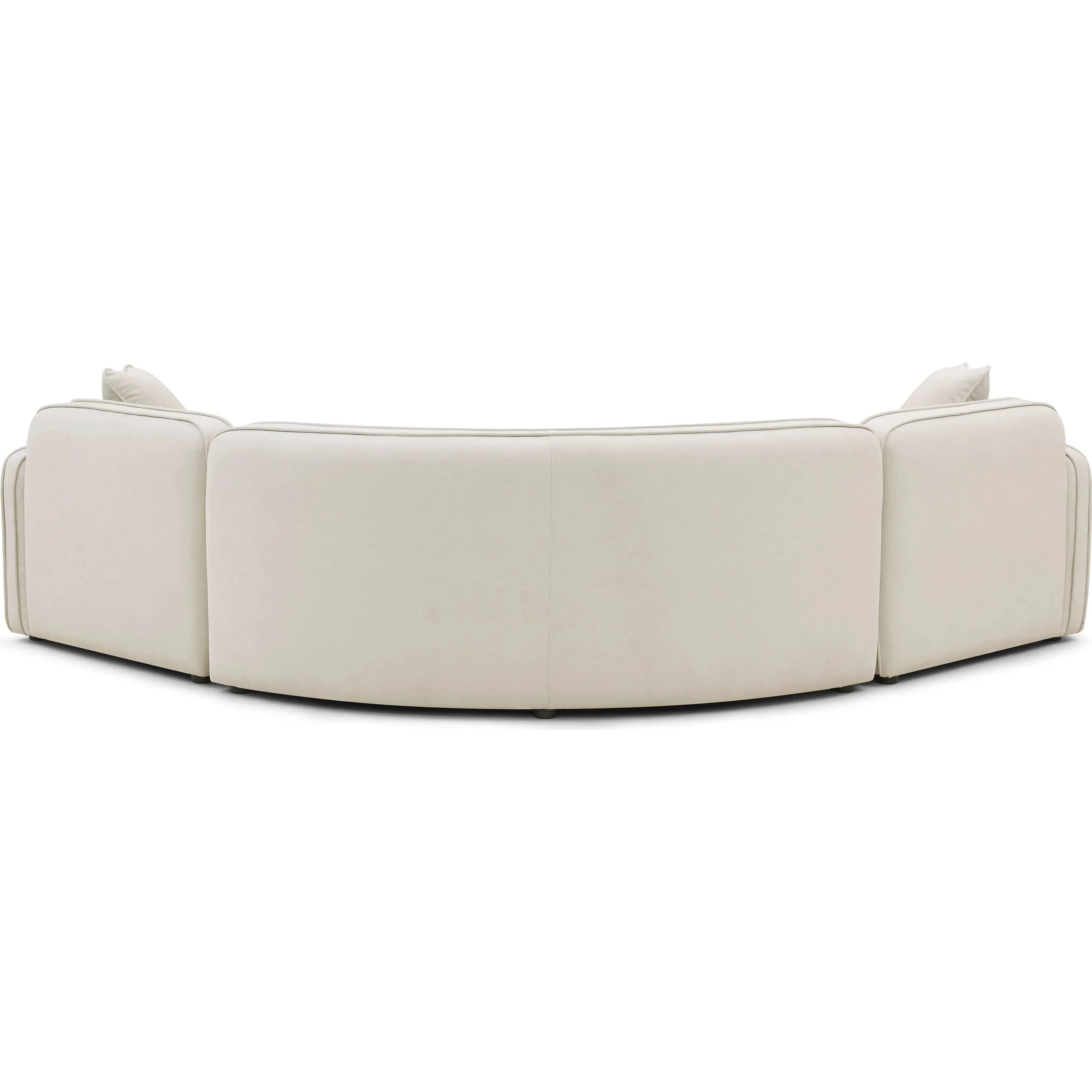 Travie 3-Piece Upcycled Modular L-Sectional - Image 2