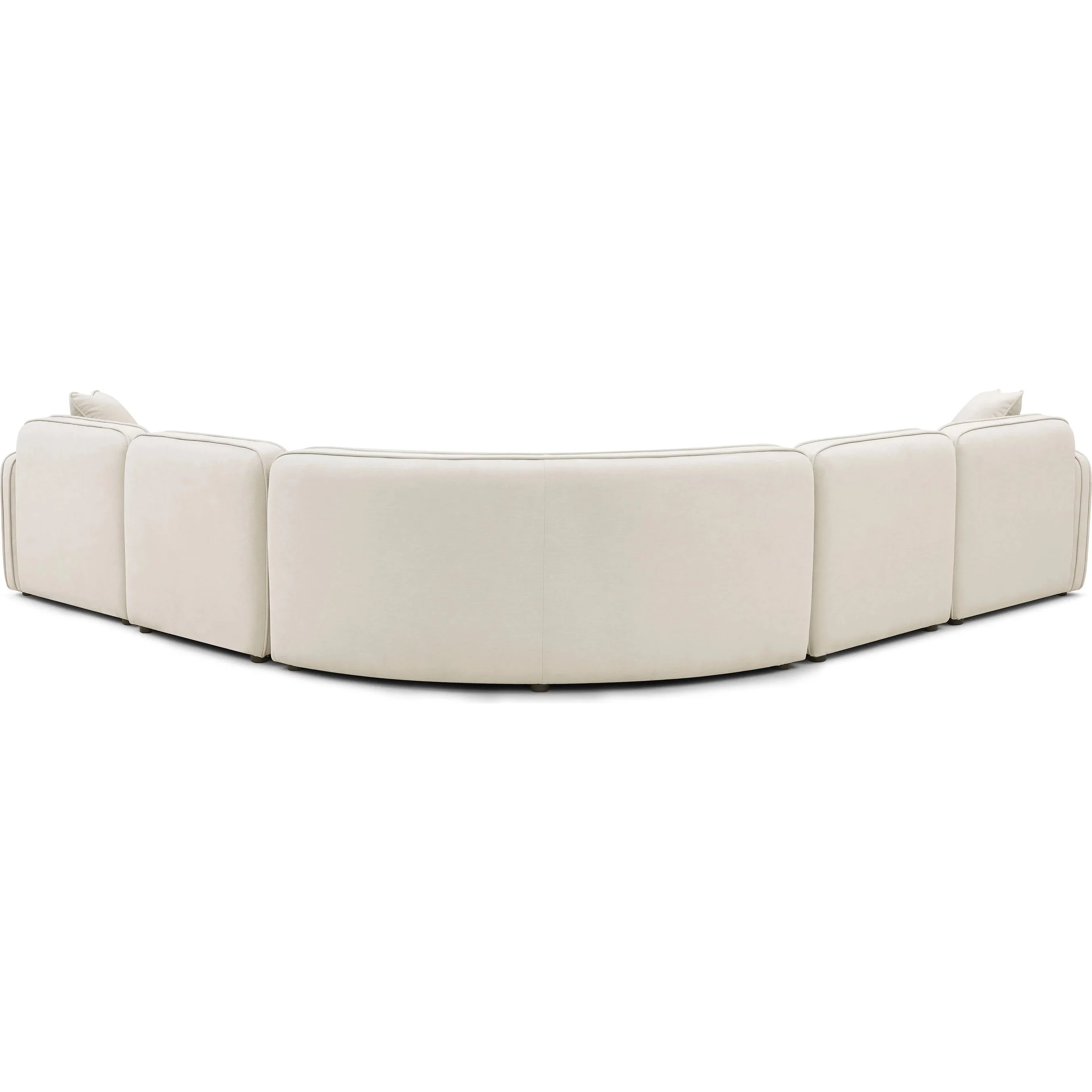 Travie 5-Piece Upcycled Modular L-Sectional - Image 3