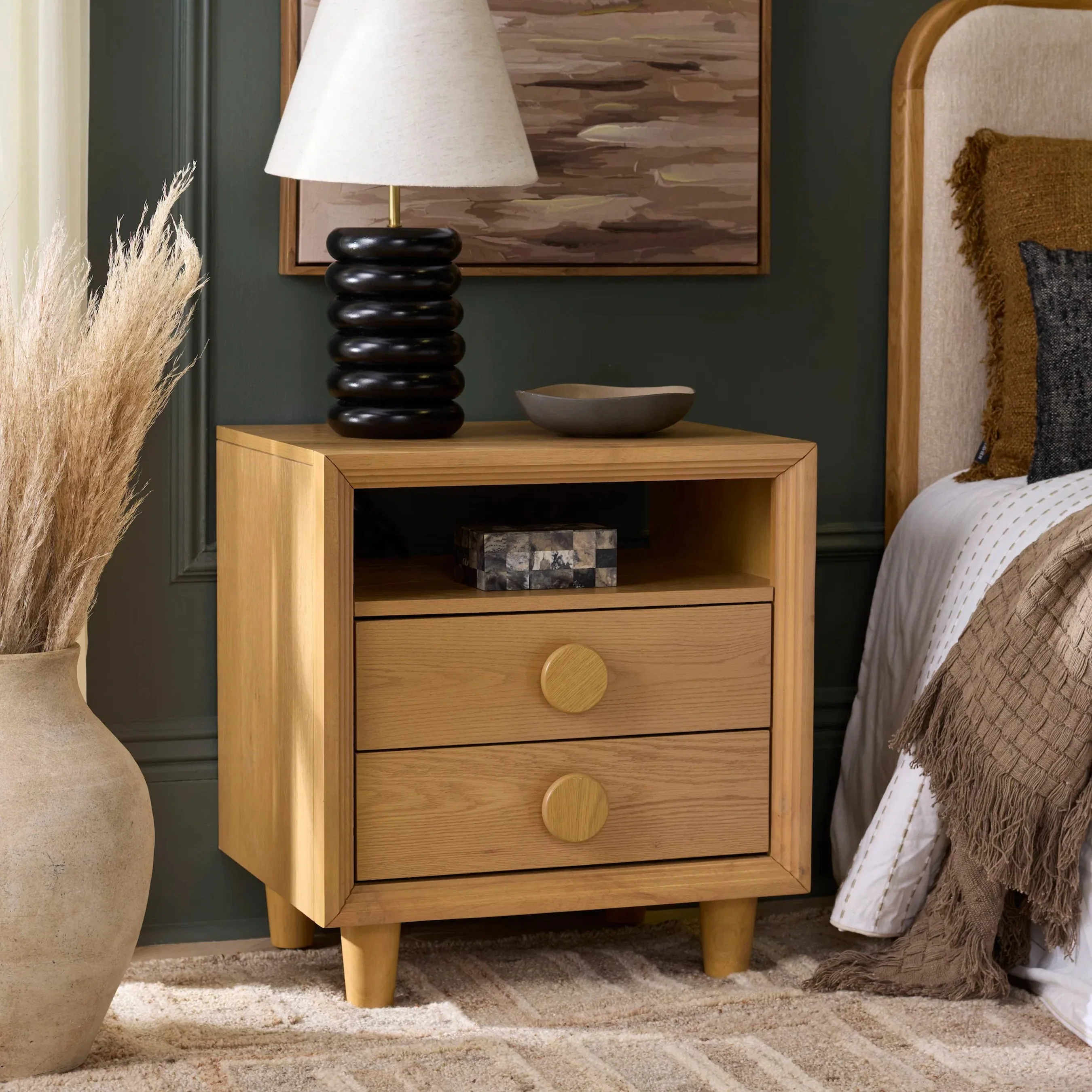 Treasure 2 Drawer Nightstand - Image 21