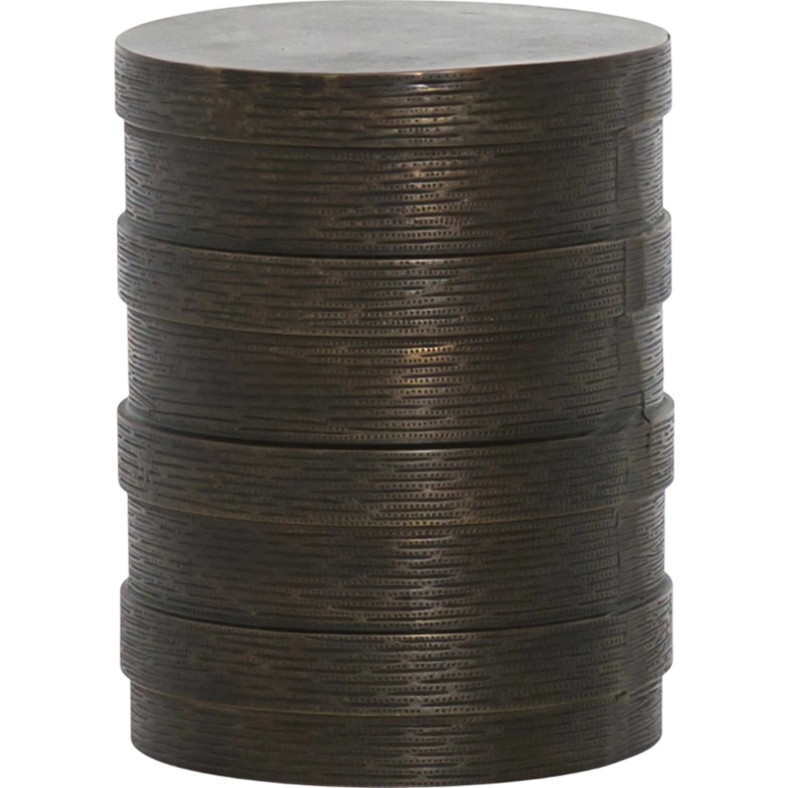 Trello Drum End Table