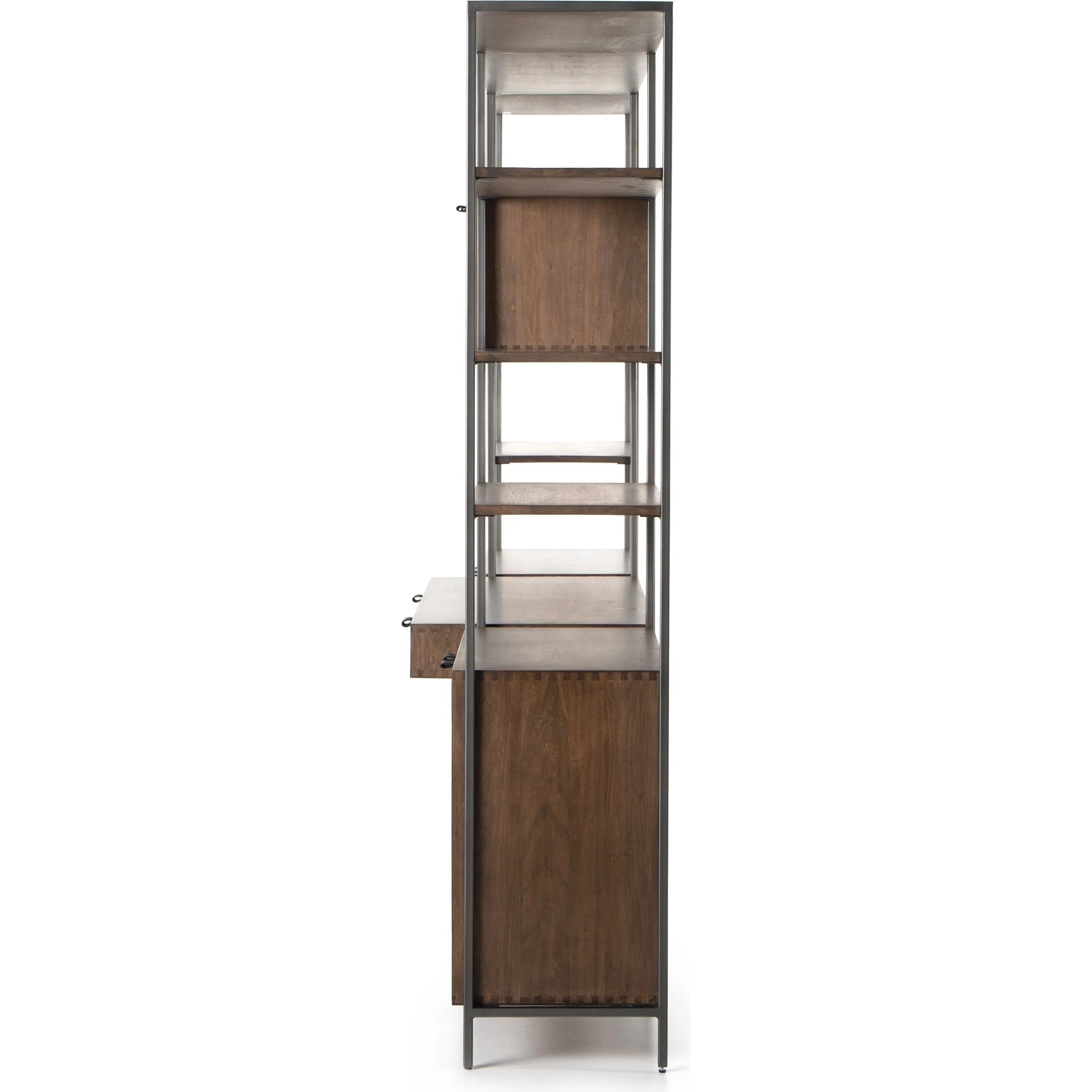 Trey Modular Wall Desk with 2 Bookcases - Image 6