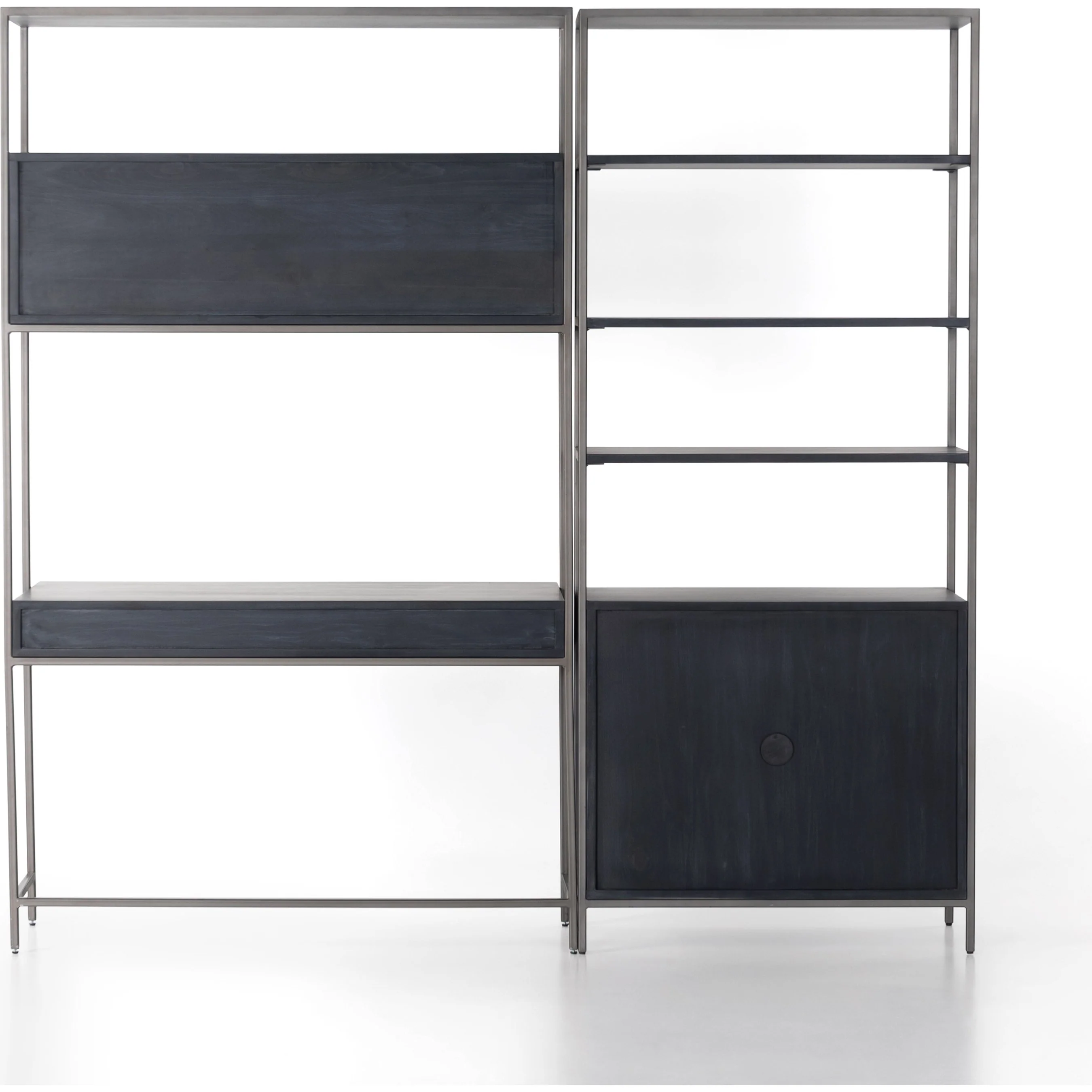 Trey Modular Wall Desk with Bookcase - Image 10