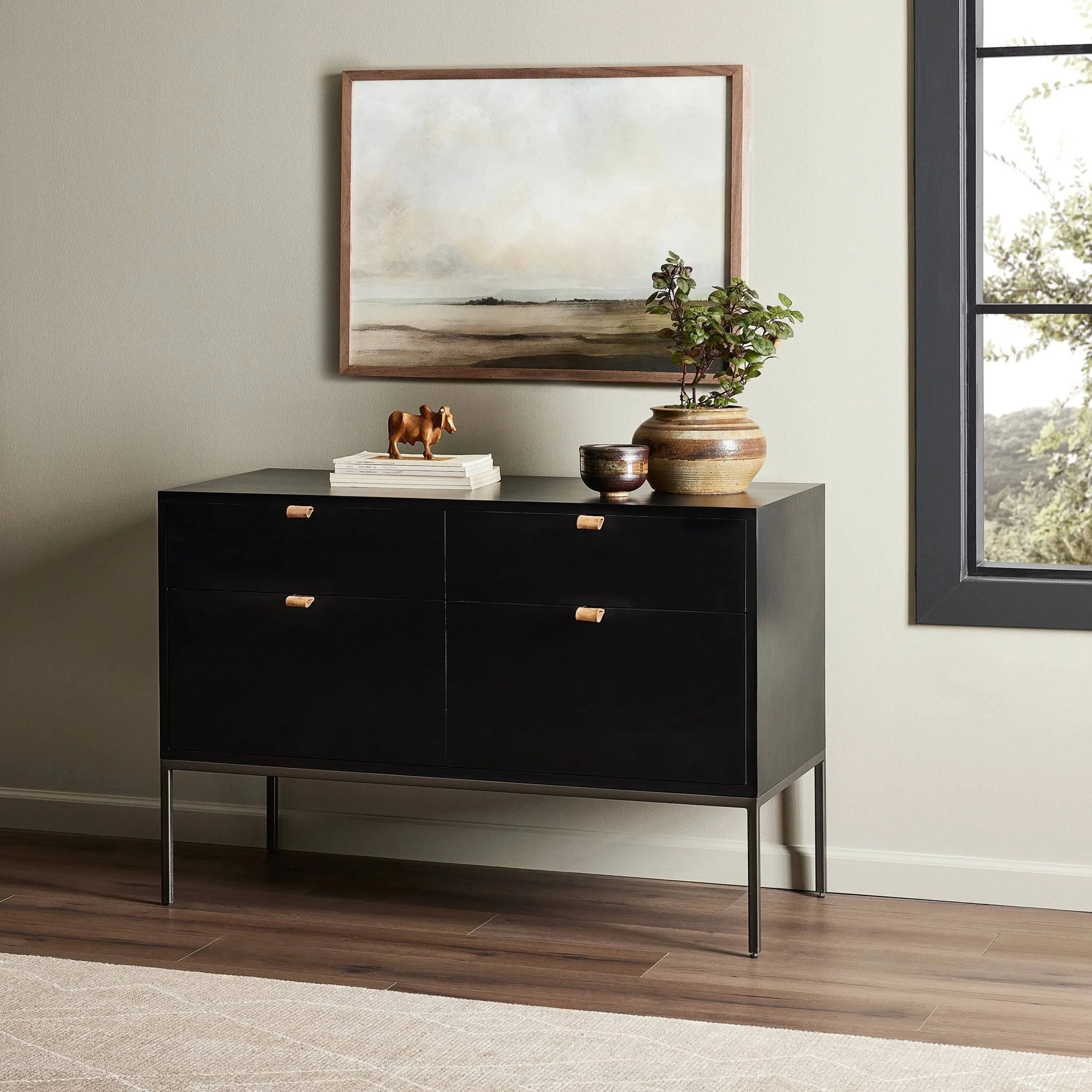 Trey Modular Wide Filing Cabinet - Image 43