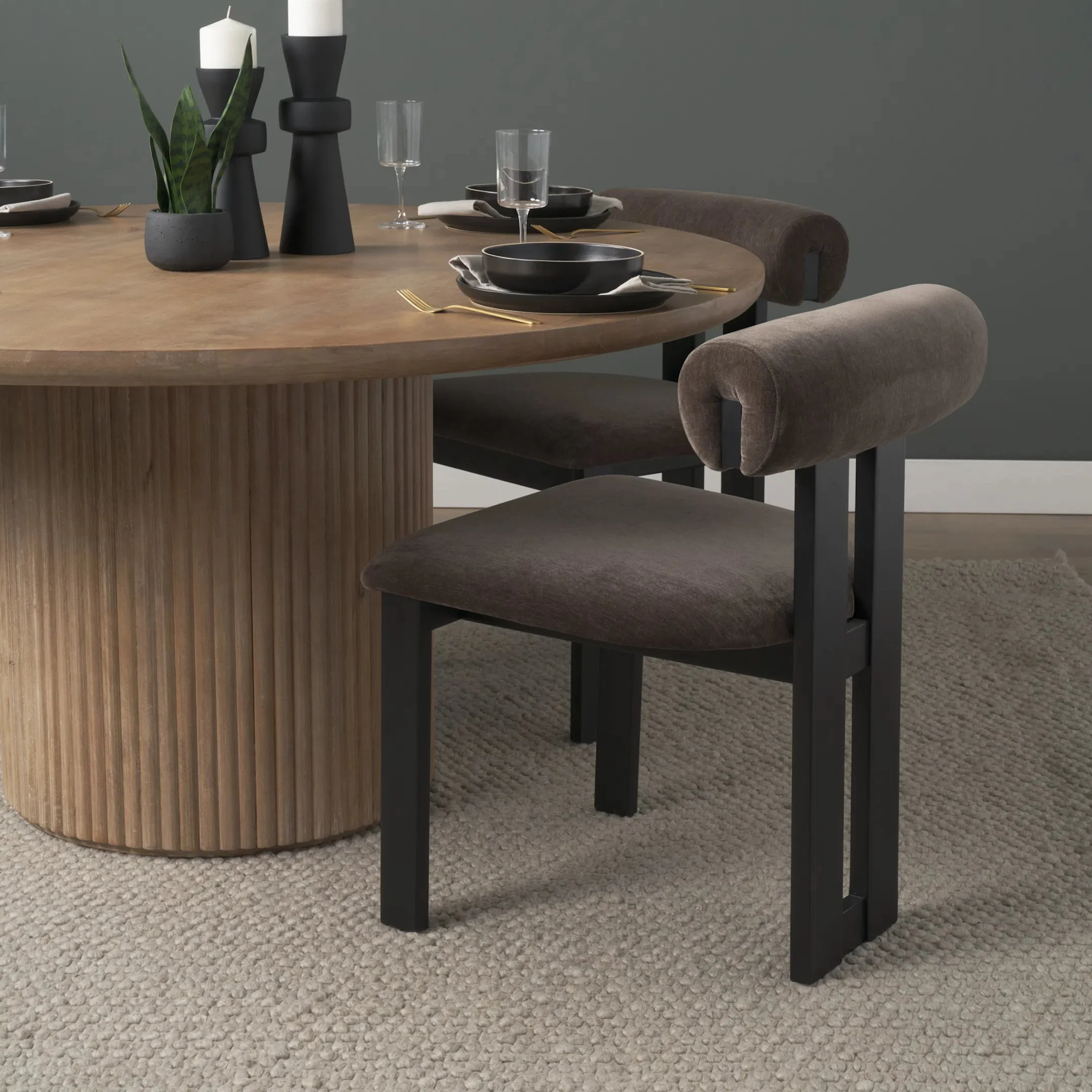 Tribeca Fabric Dining Chair (Set of 2) - Image 11