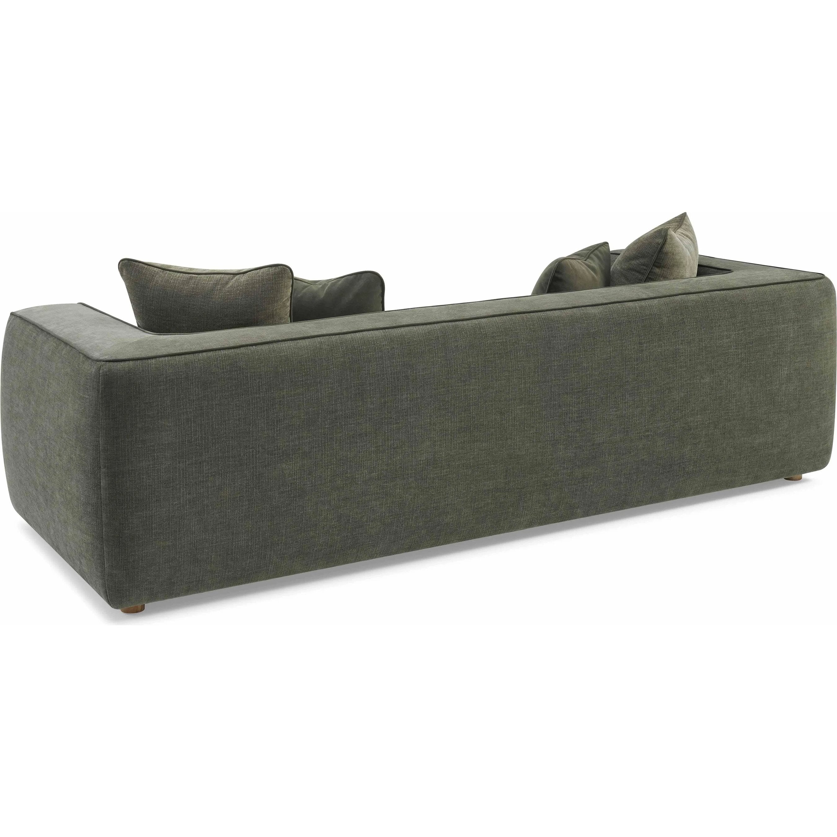 Tristine Upcycled Basketweave Sofa - Image 2