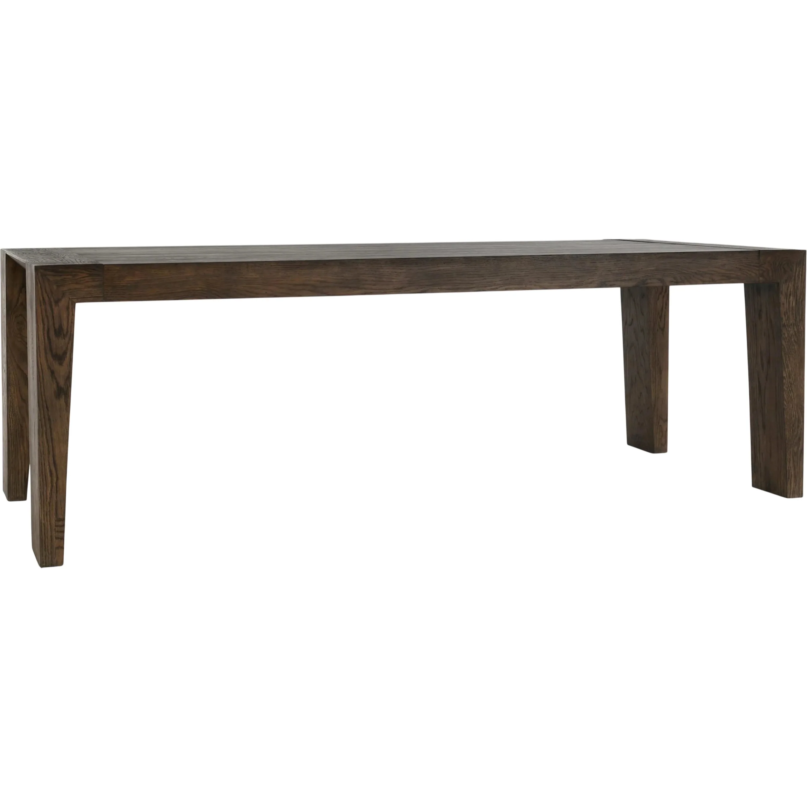 Troy 89" Reclaimed Oak Wood Dining Table