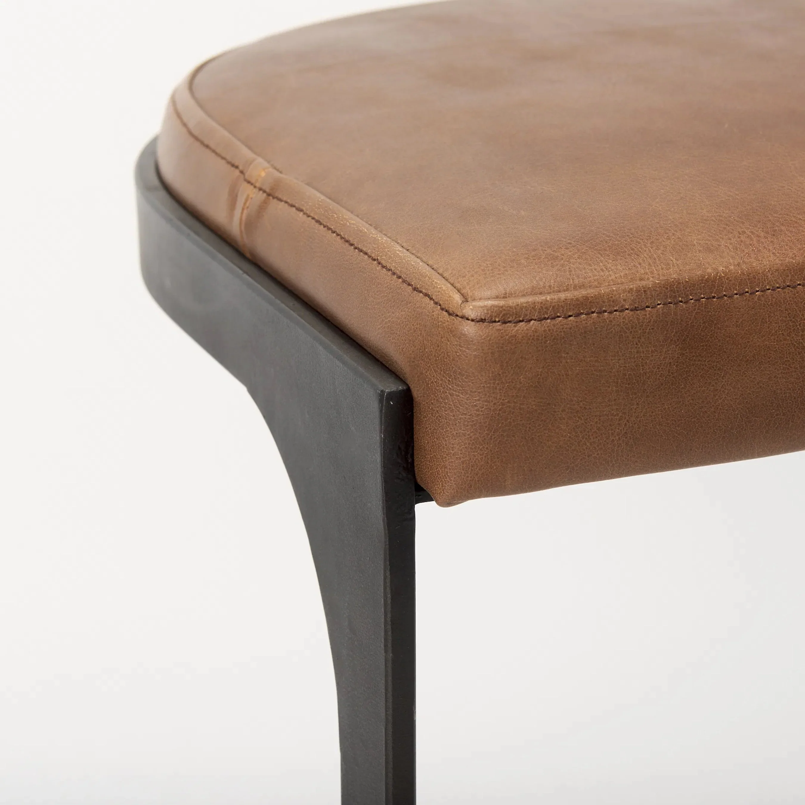 Tyson Leather Seat Counter Stool - Image 3