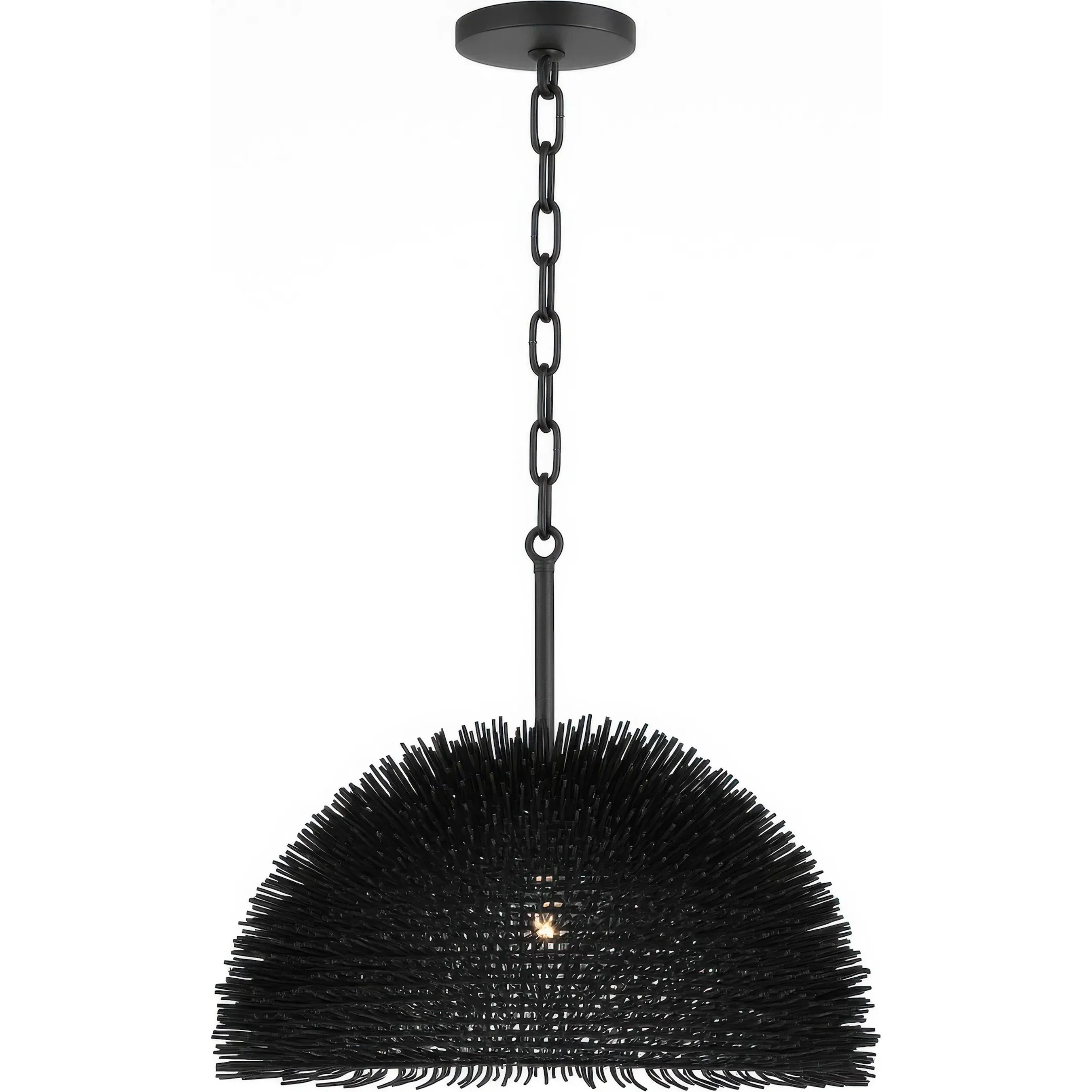 Urchin 1 Light Dome Pendant
