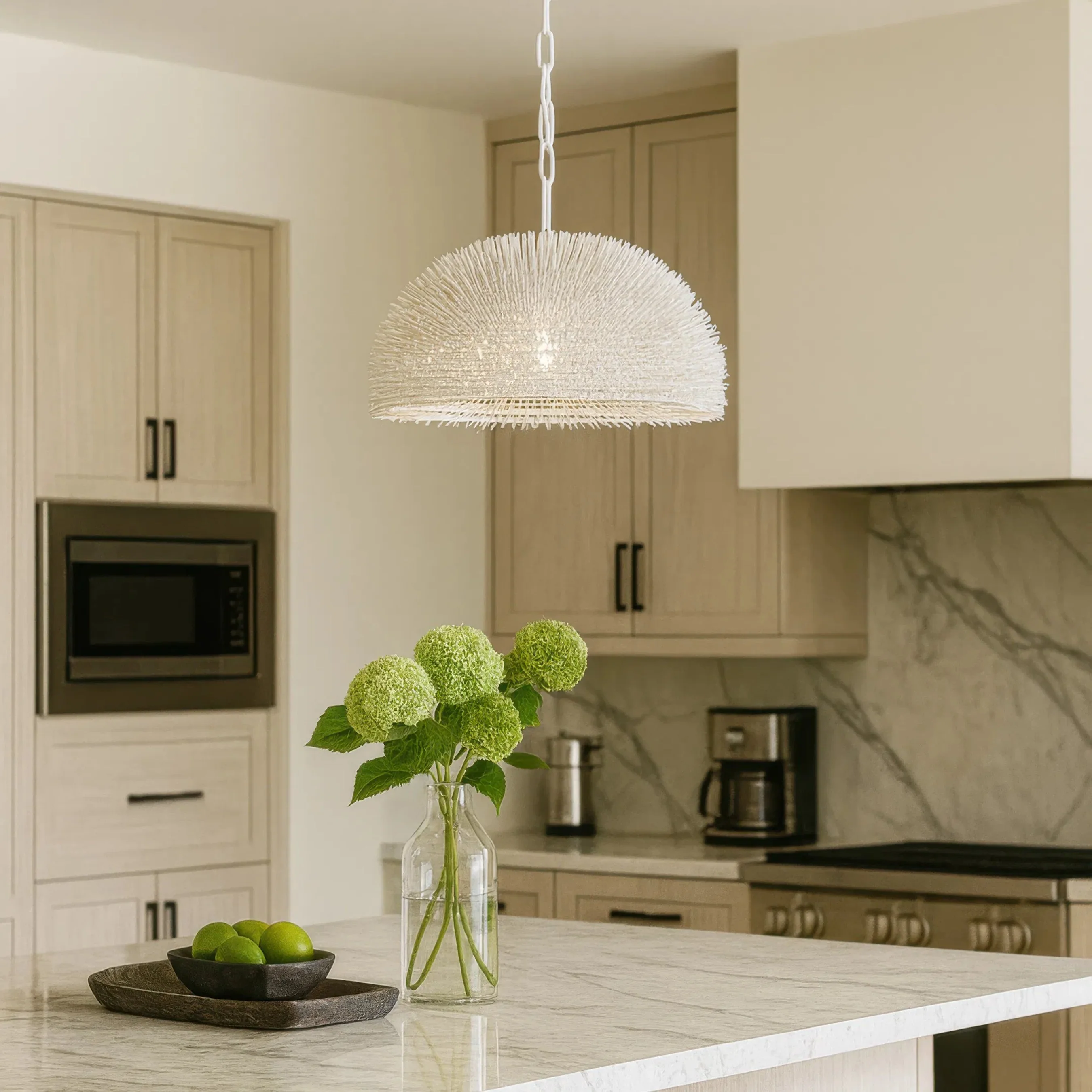 Urchin 1 Light Dome Pendant - Image 6
