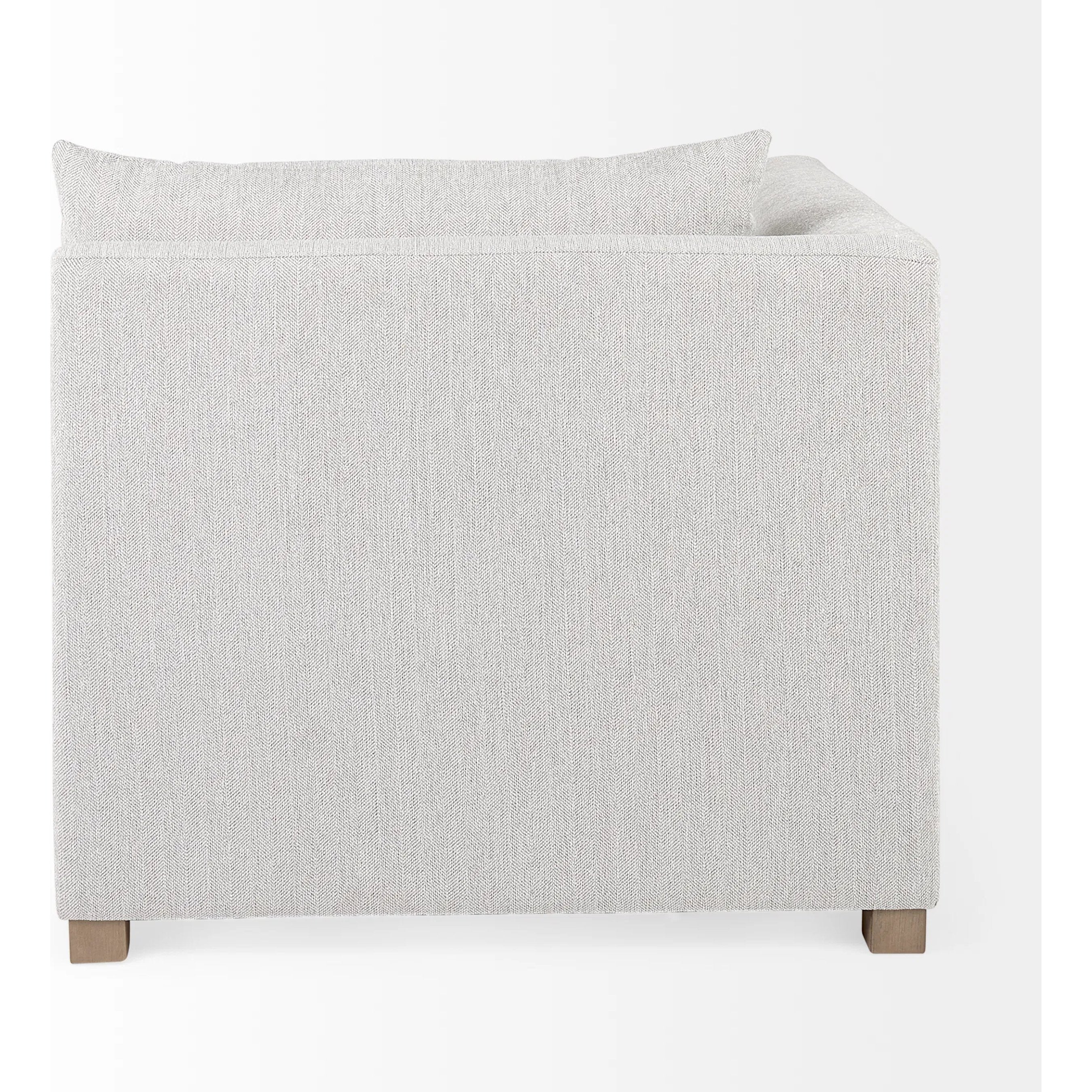Valence Light Gray Modular Sofa Elements - Image 4