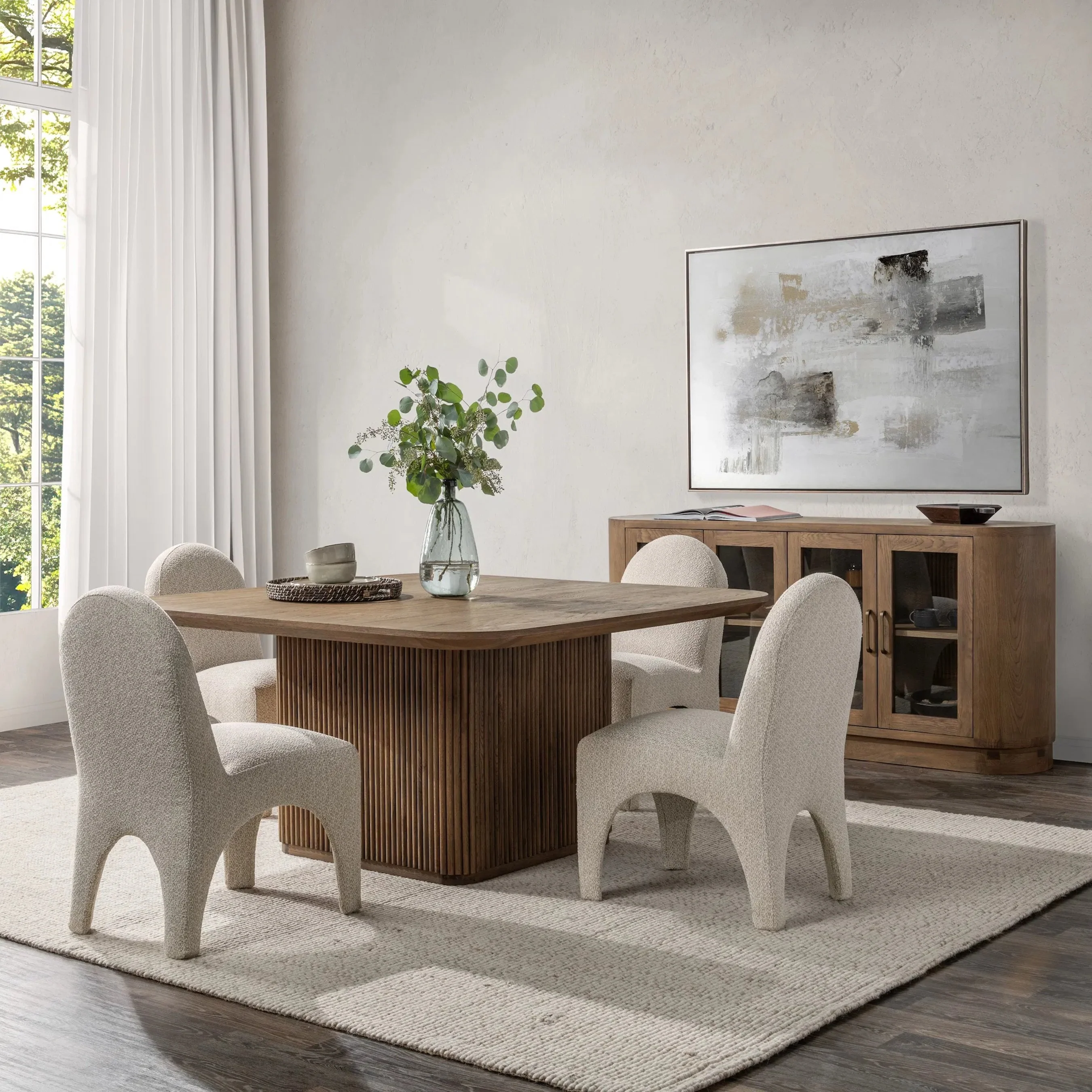 Vander Wood Dining Table - Image 9