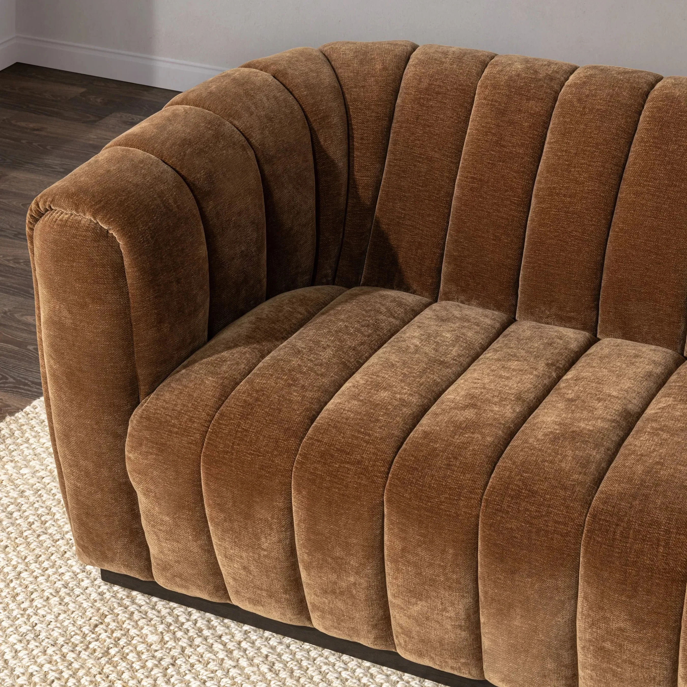 Vanty Upholstered Fabric Sofa - Image 7