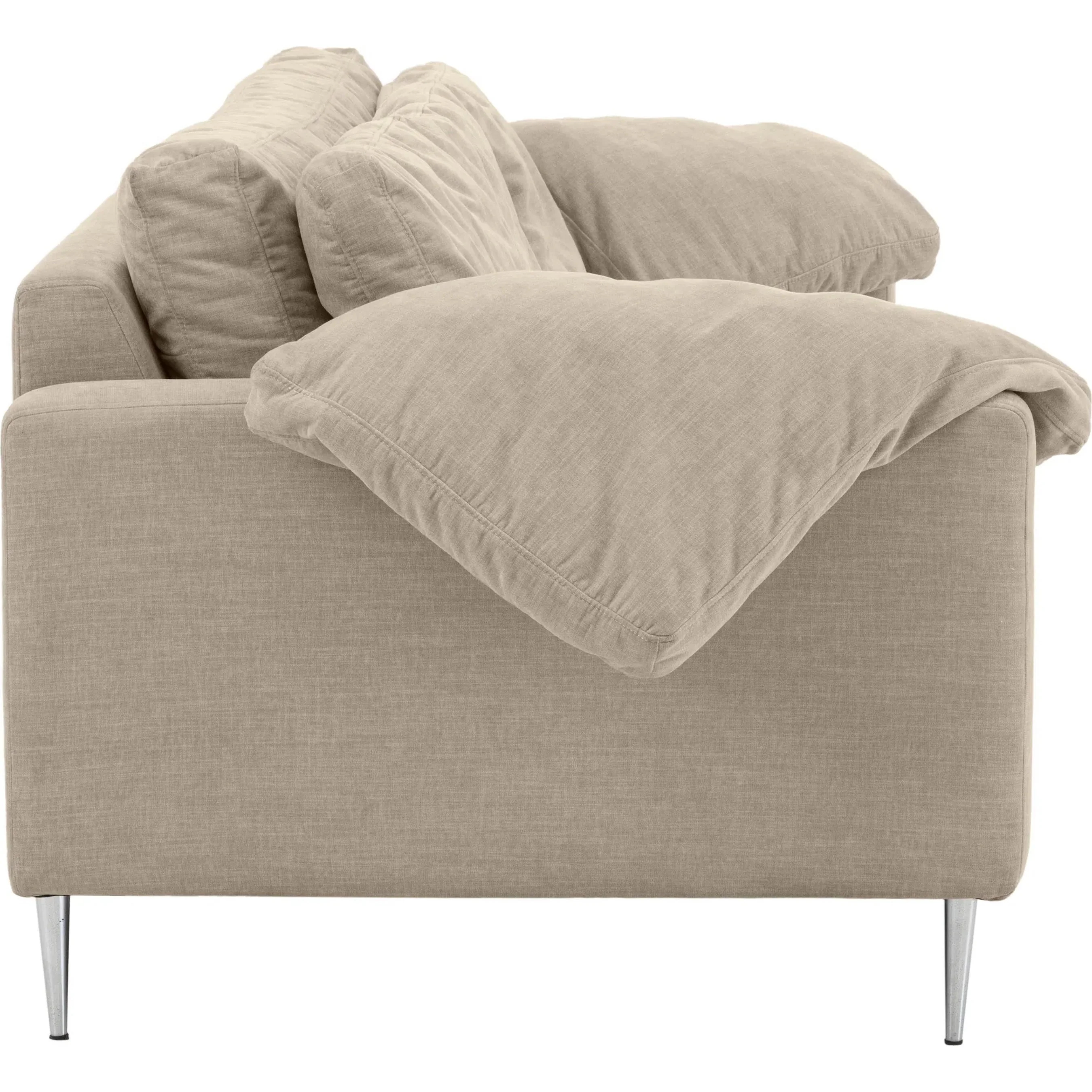 Vari Textured Velvet Lounge Sofa - Image 14
