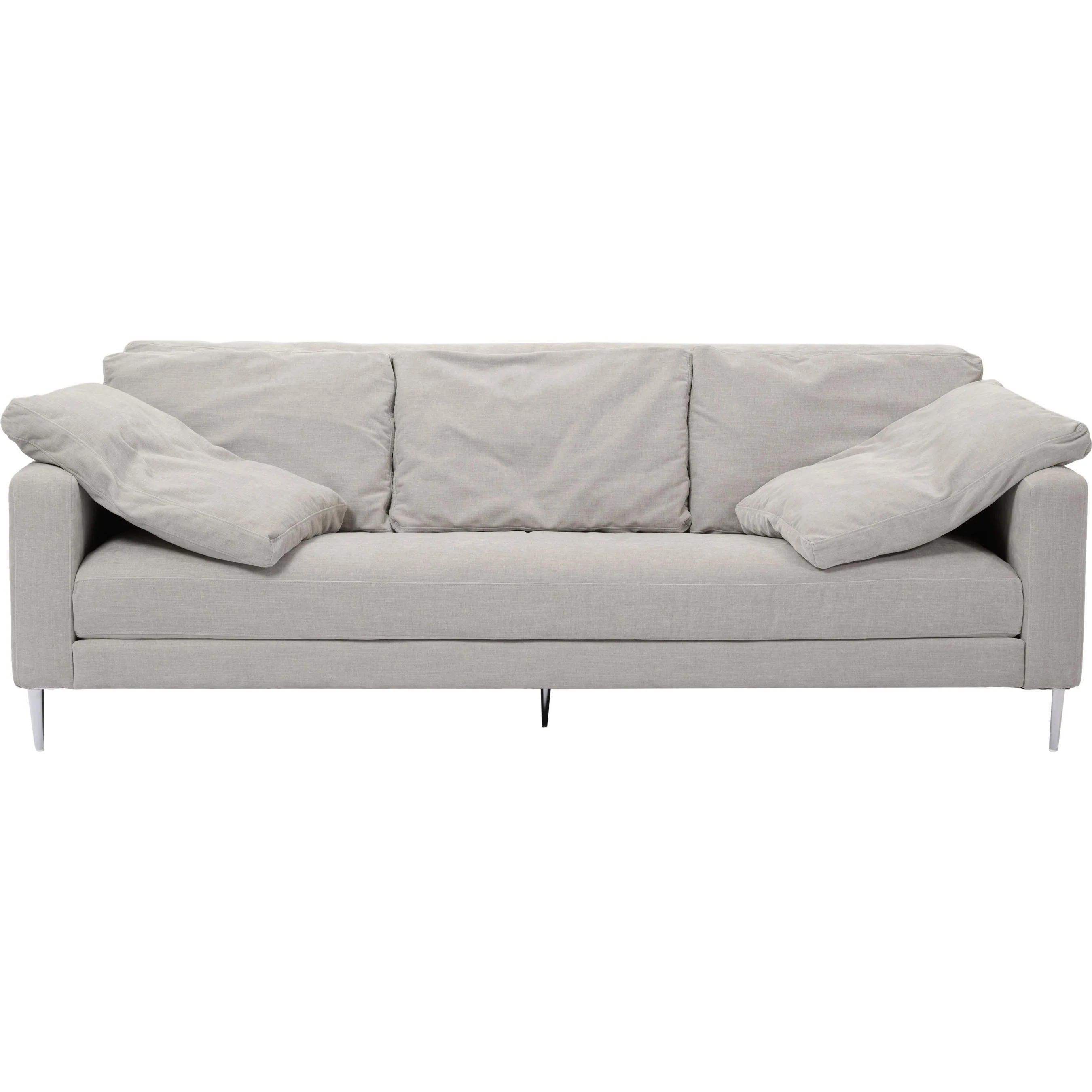 Vari Textured Velvet Lounge Sofa - Image 3