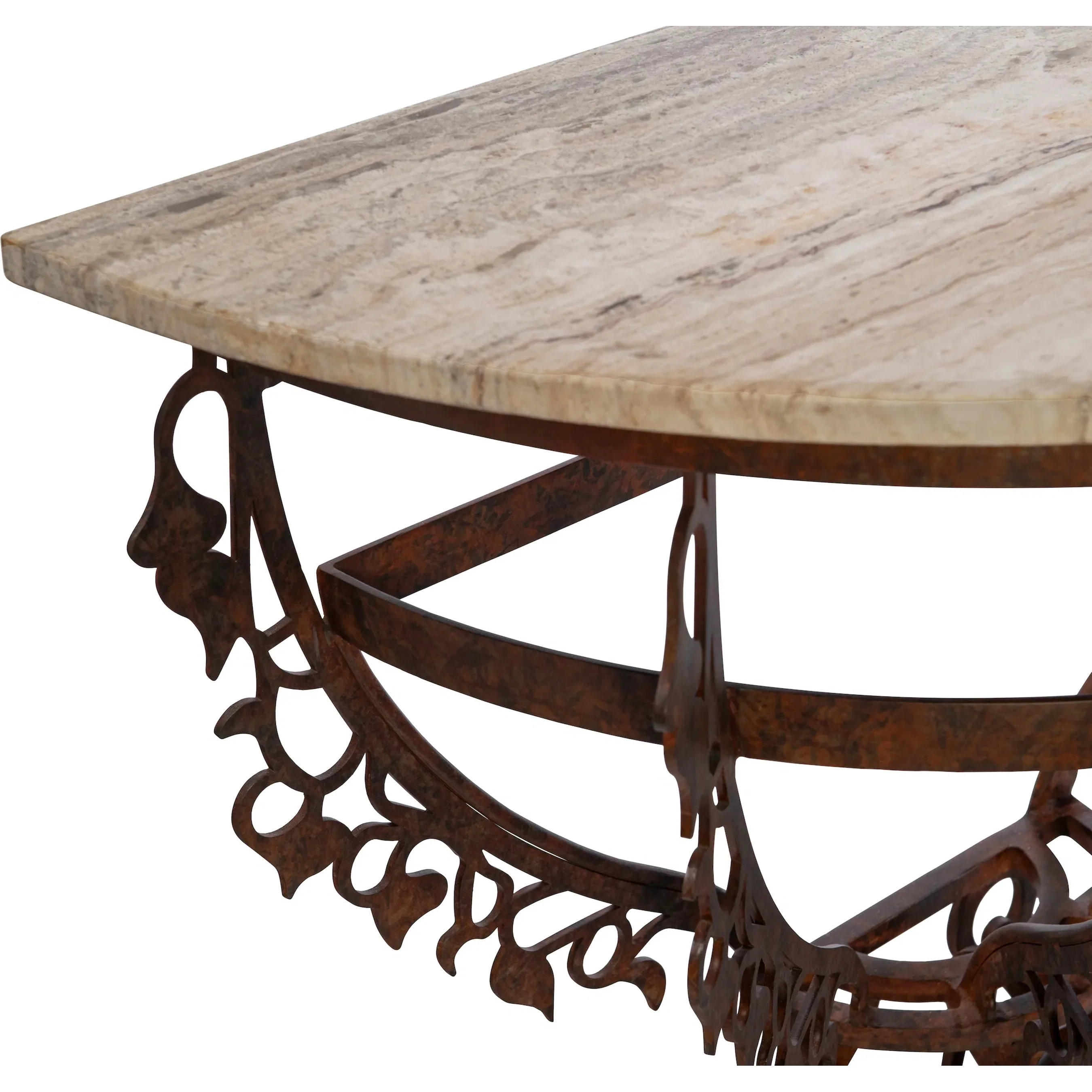 Venetian Demilune Console - Image 4
