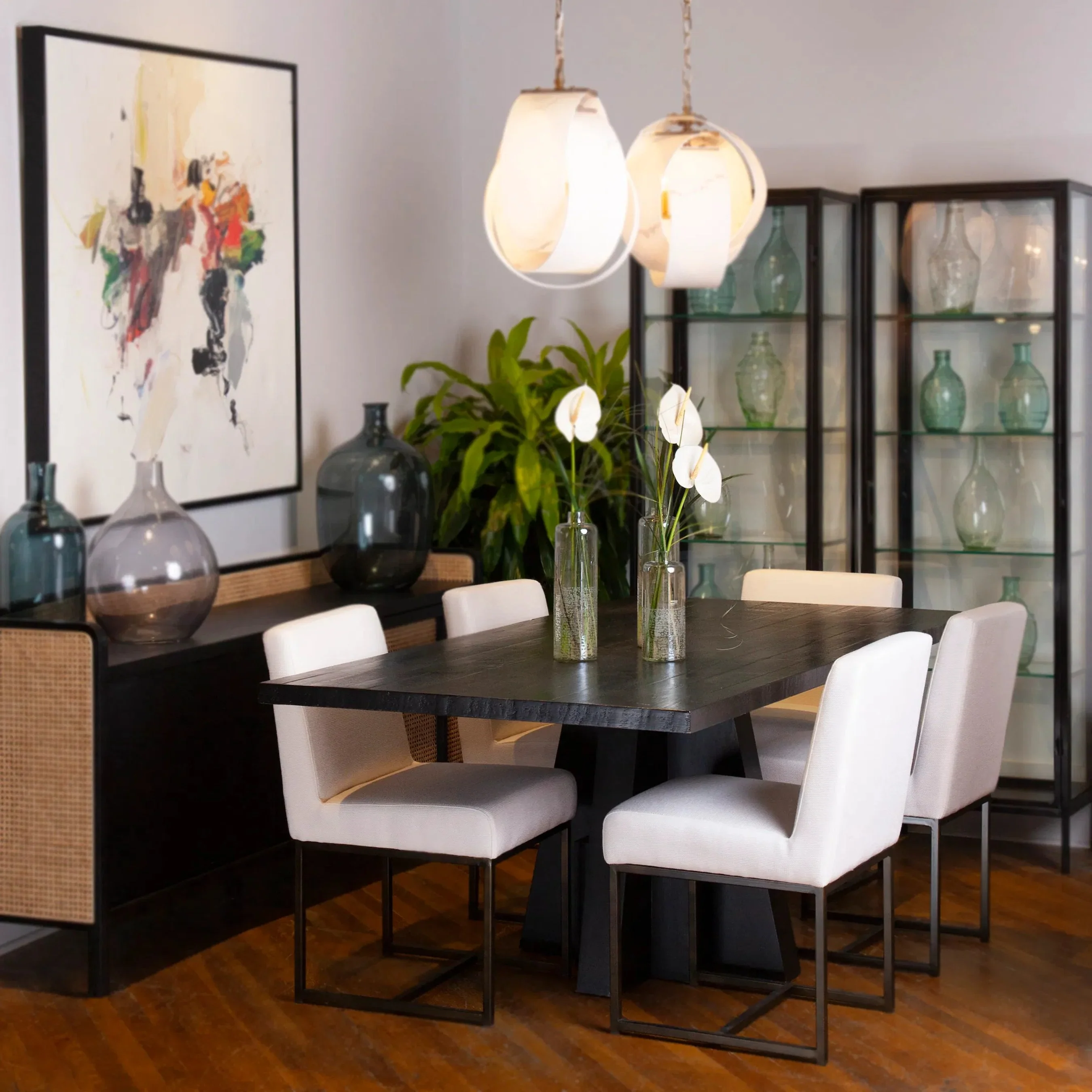 Veronica Pine Dining Table - Image 7